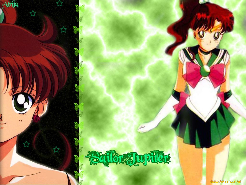 сейлор, юпитер, аниме, sailor, moon