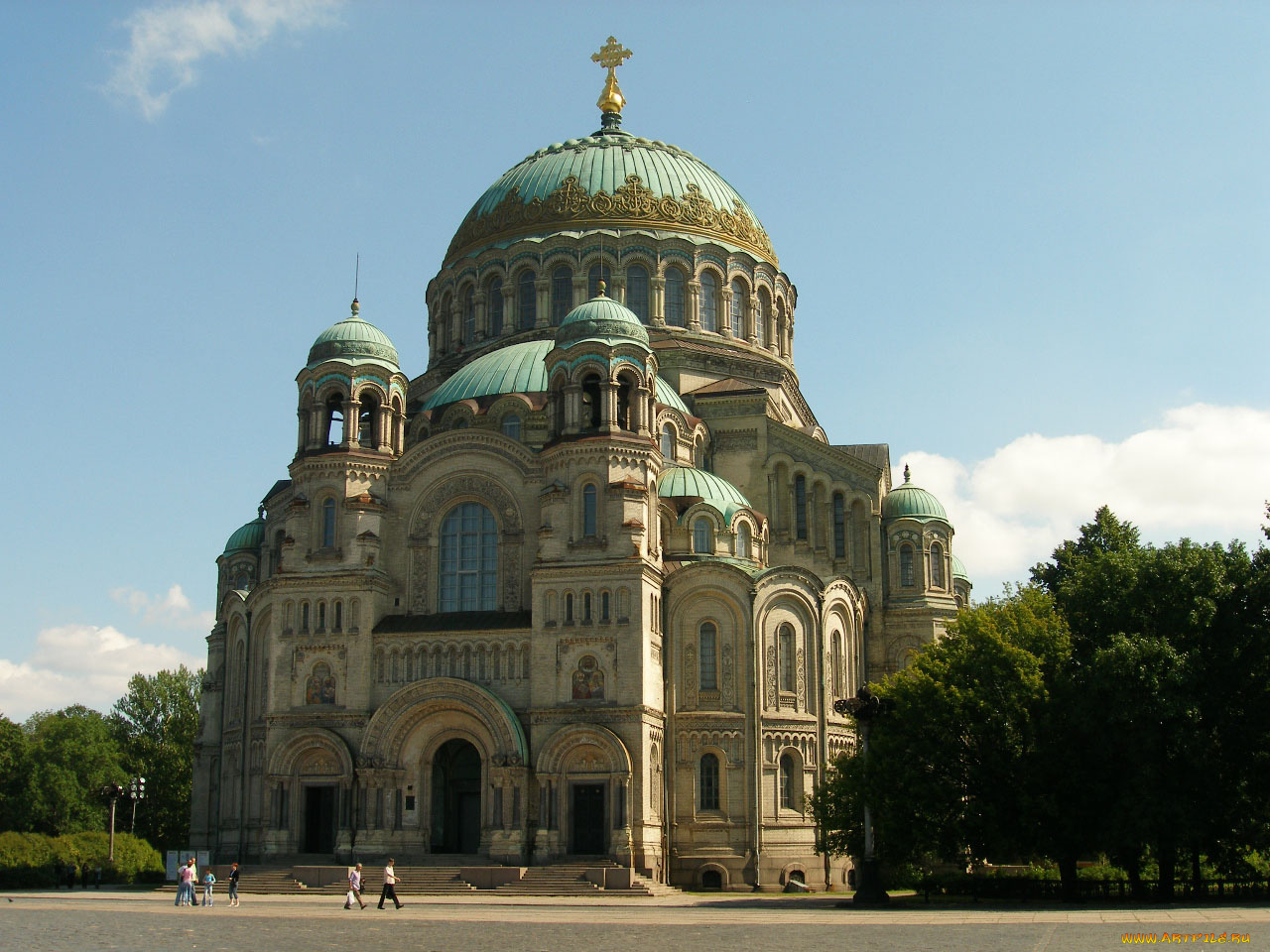 кронштадт, города, санкт, петербург, петергоф, россия