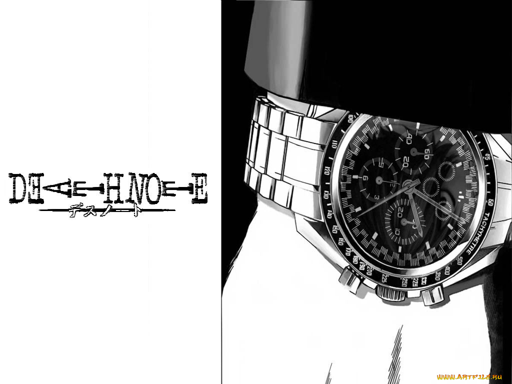 аниме, death, note