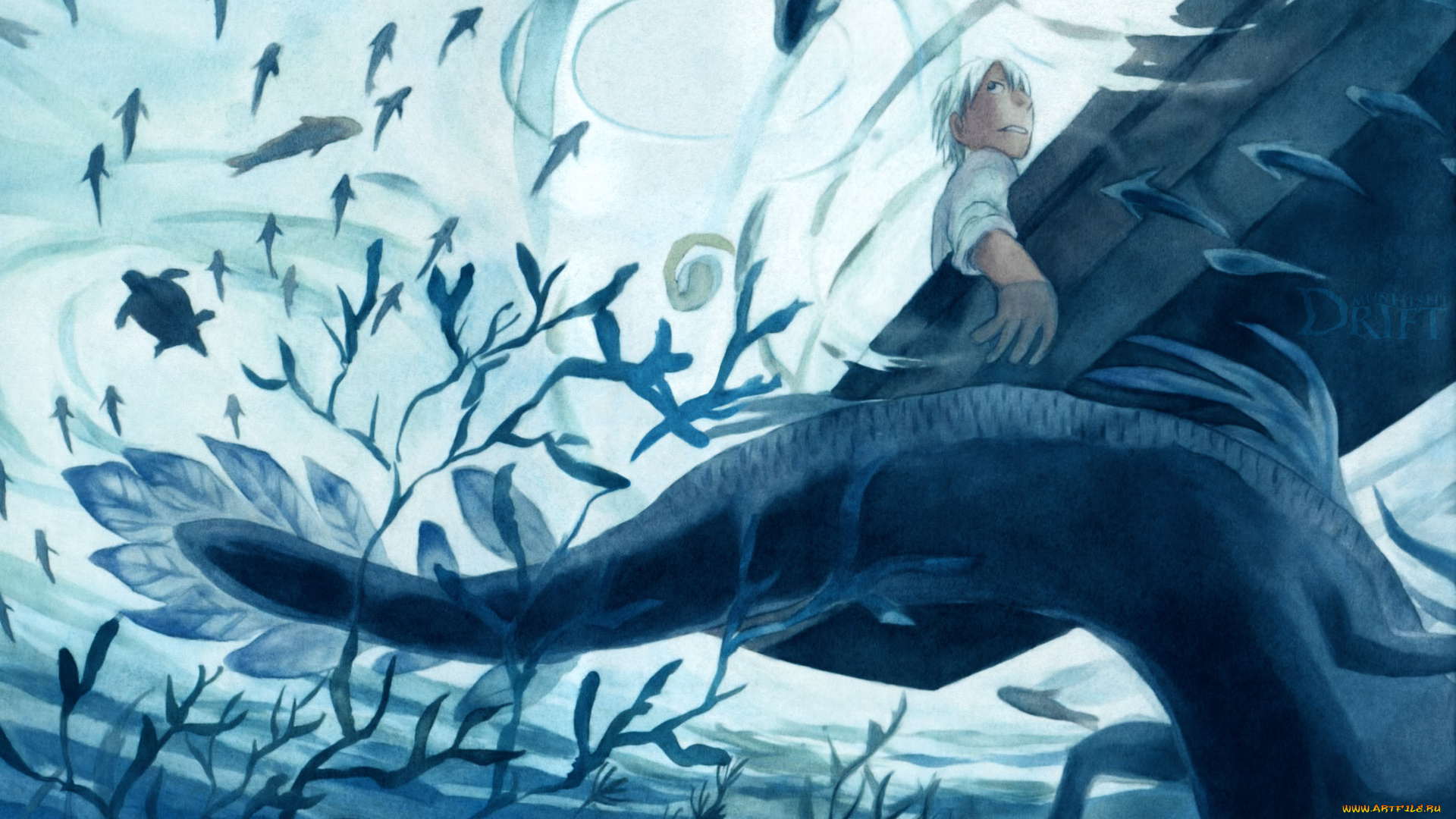 аниме, mushishi