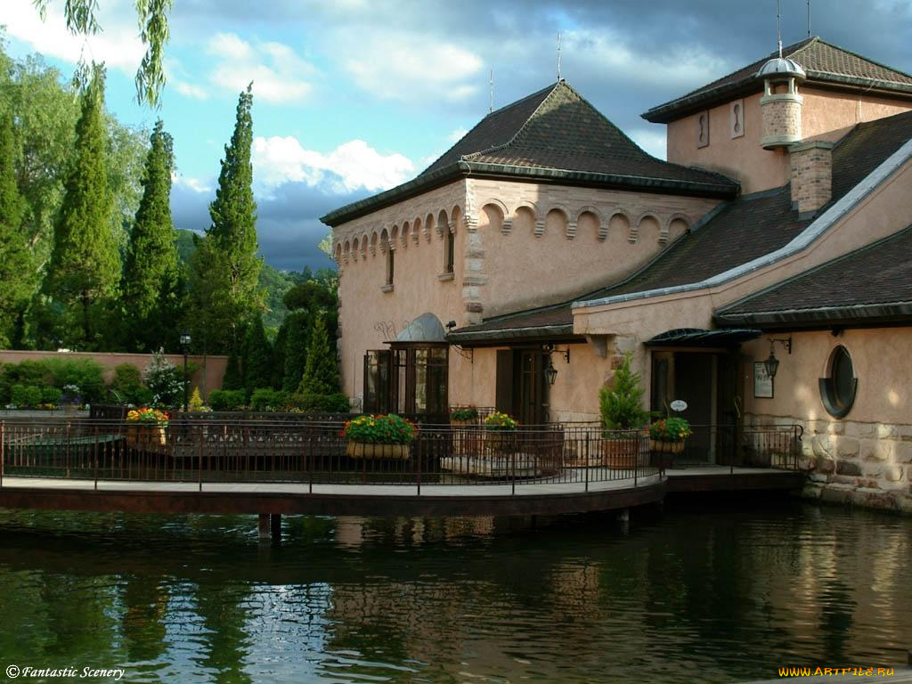 города, здания, дома