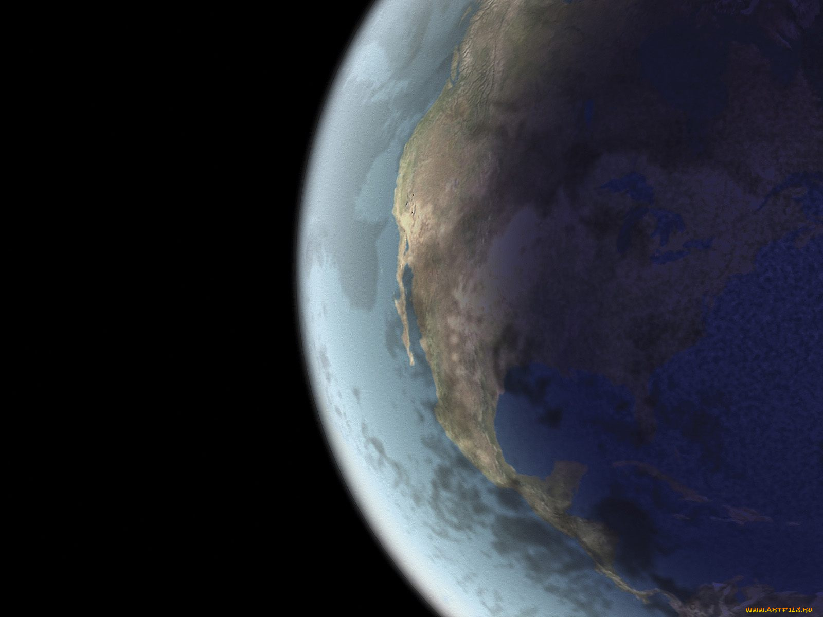 космос, земля