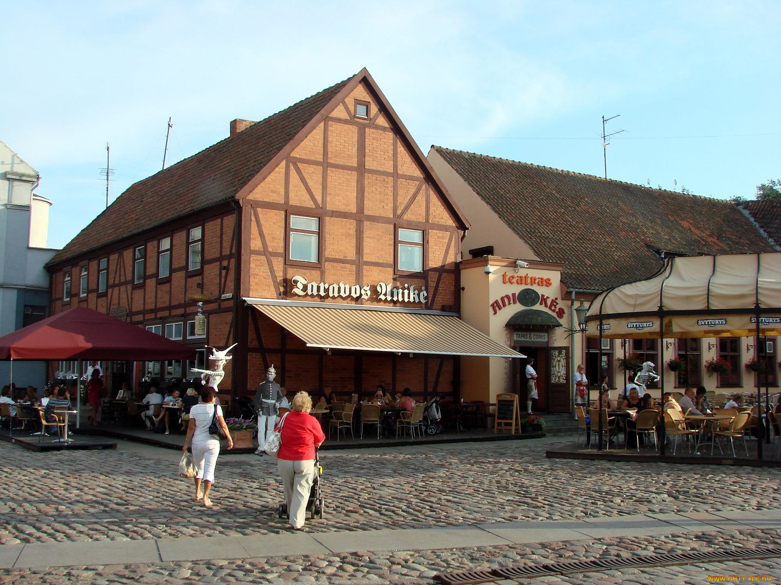 клайпеда, литва, города, улицы, площади, набережные