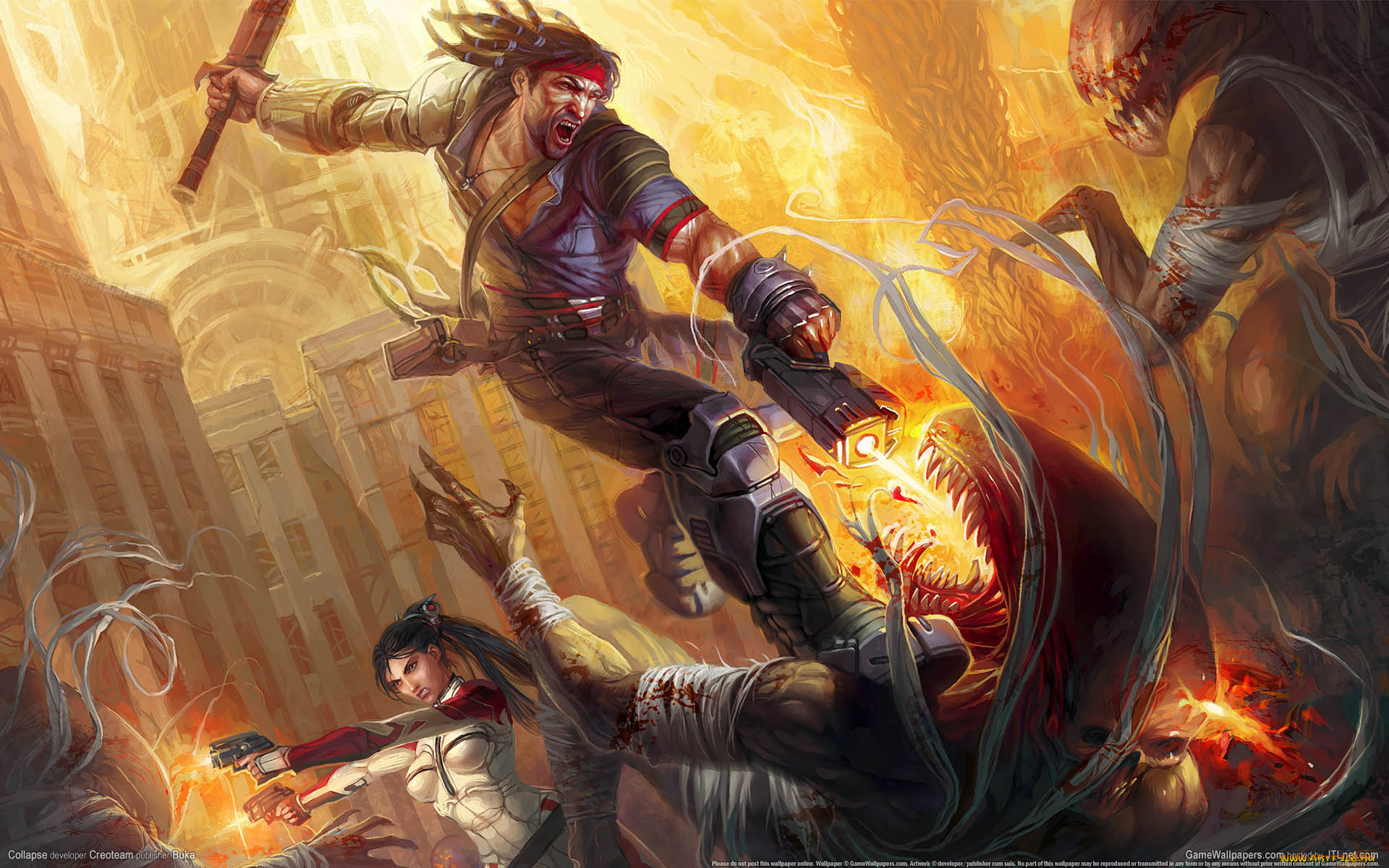 collapse, видео, игры