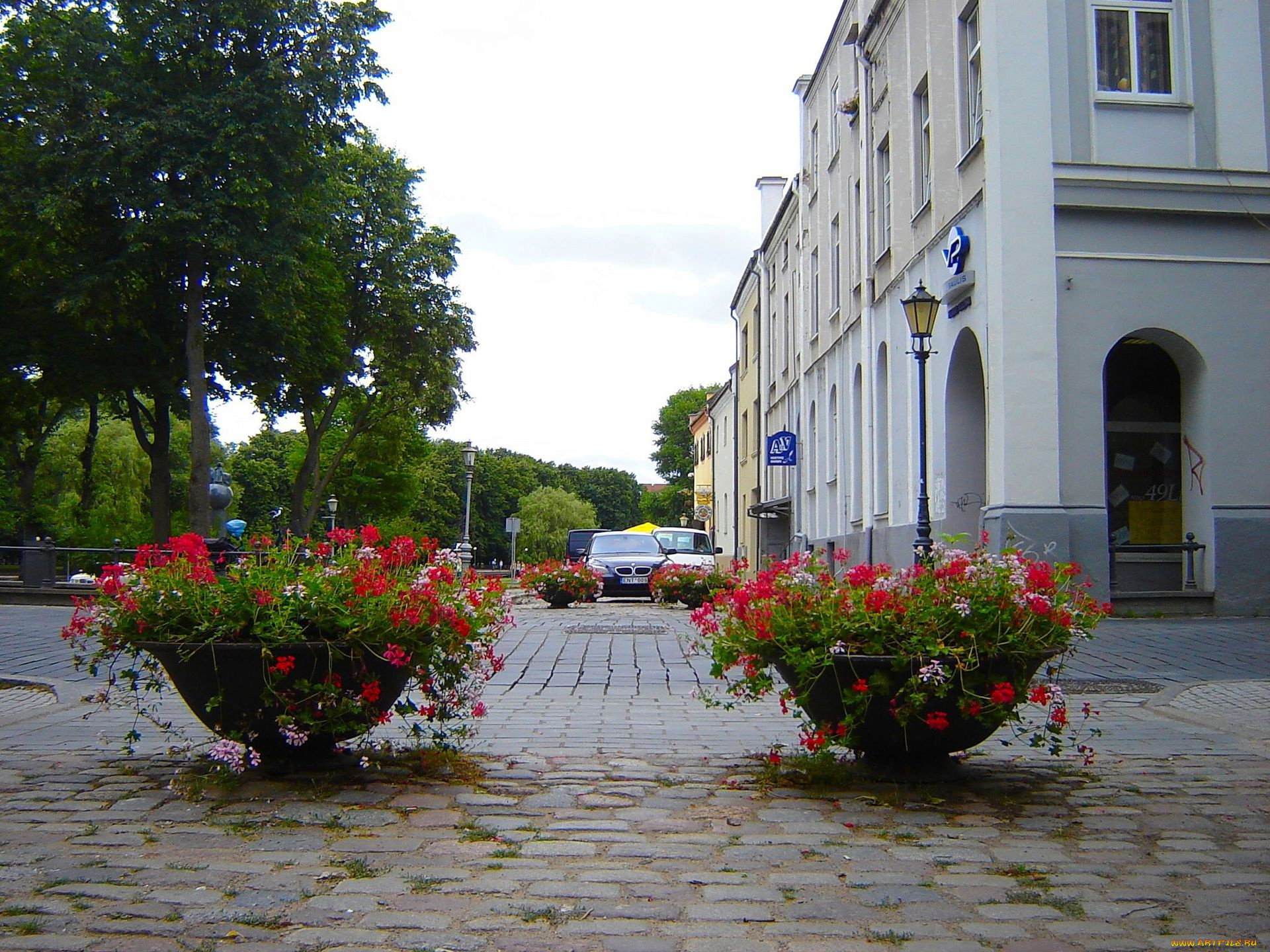 клайпеда, литва, города, улицы, площади, набережные