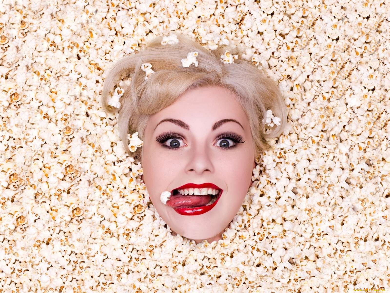 _Unsort, -НЕ, ВЫБИРАТЬ, , , девушки, , не, выбирать, попкорн, блондинка