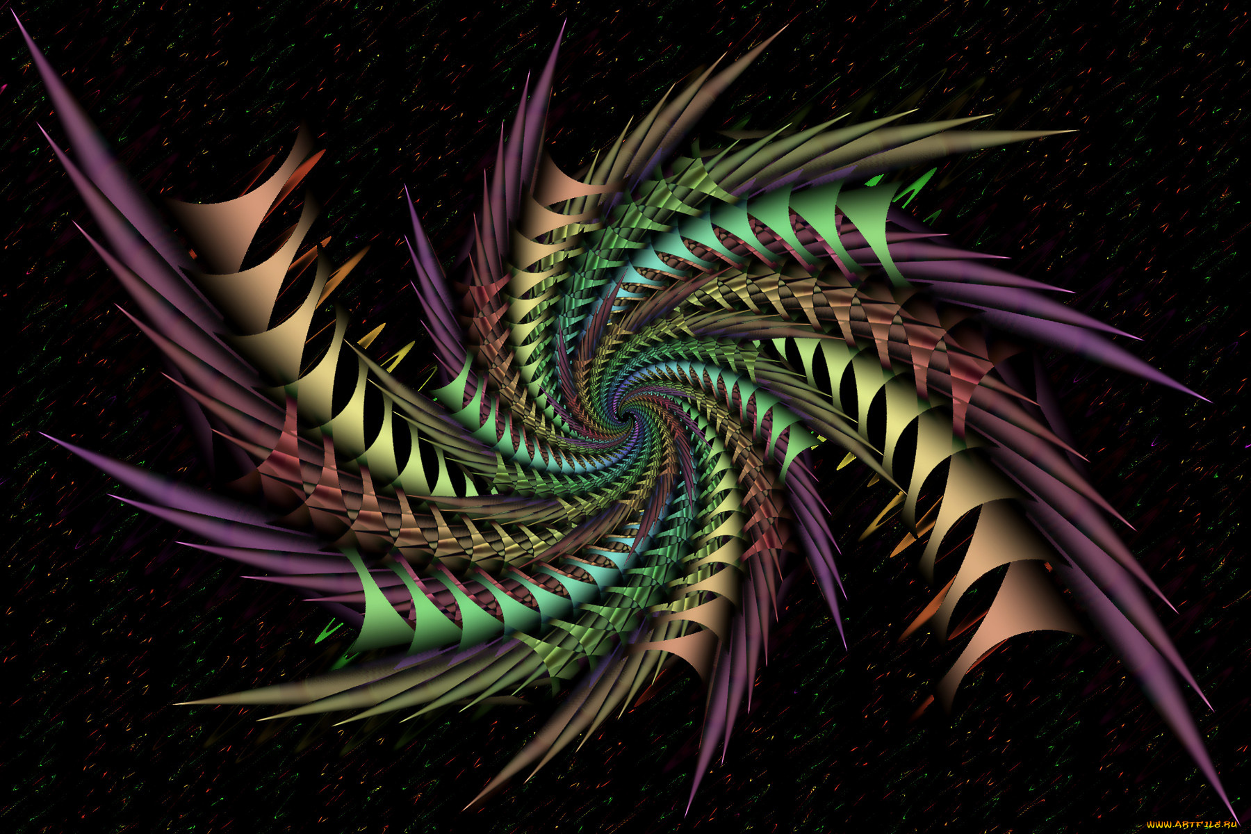 3д, графика, fractal, фракталы, фрактал