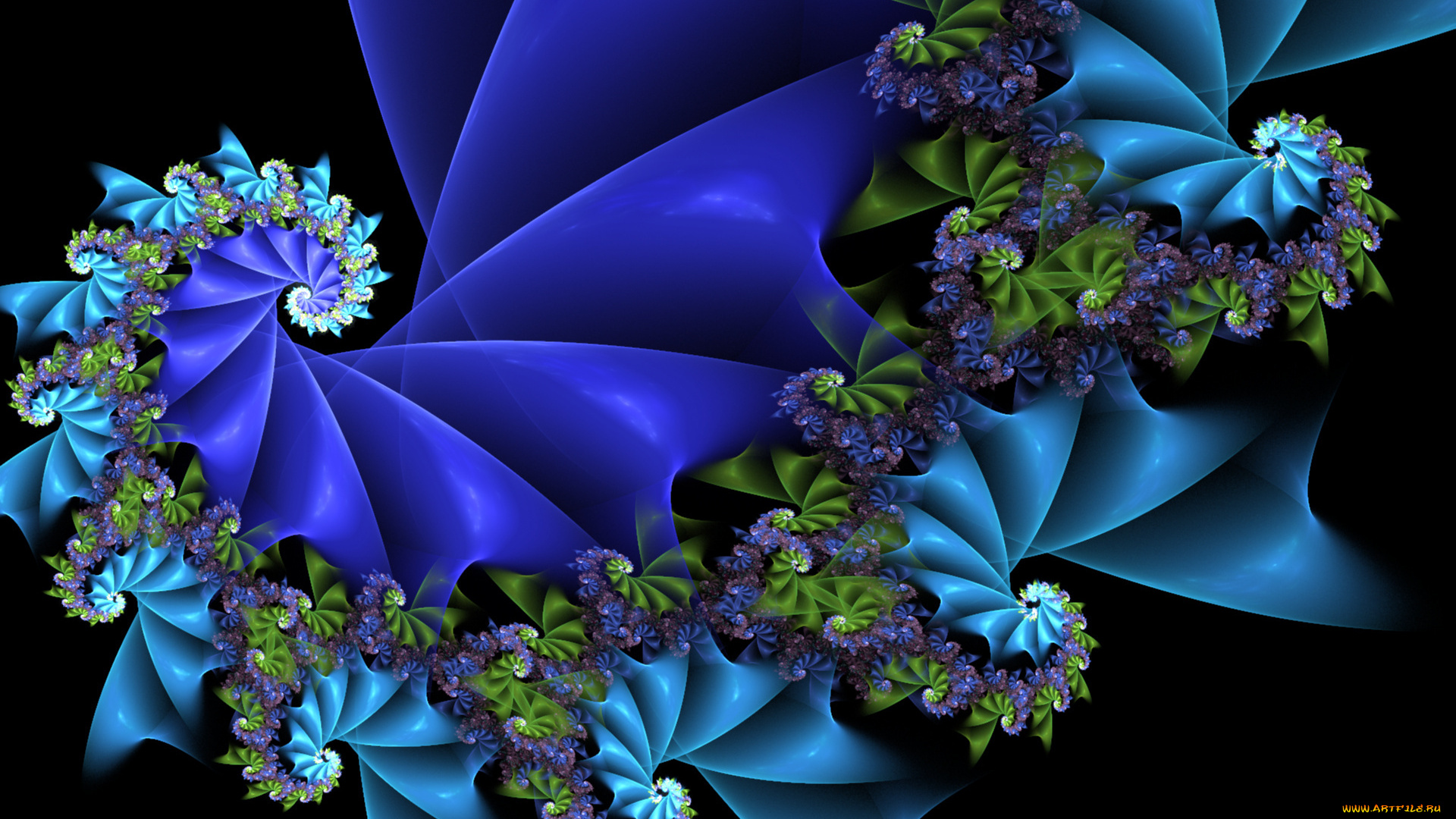 3д, графика, fractal, фракталы, фрактал