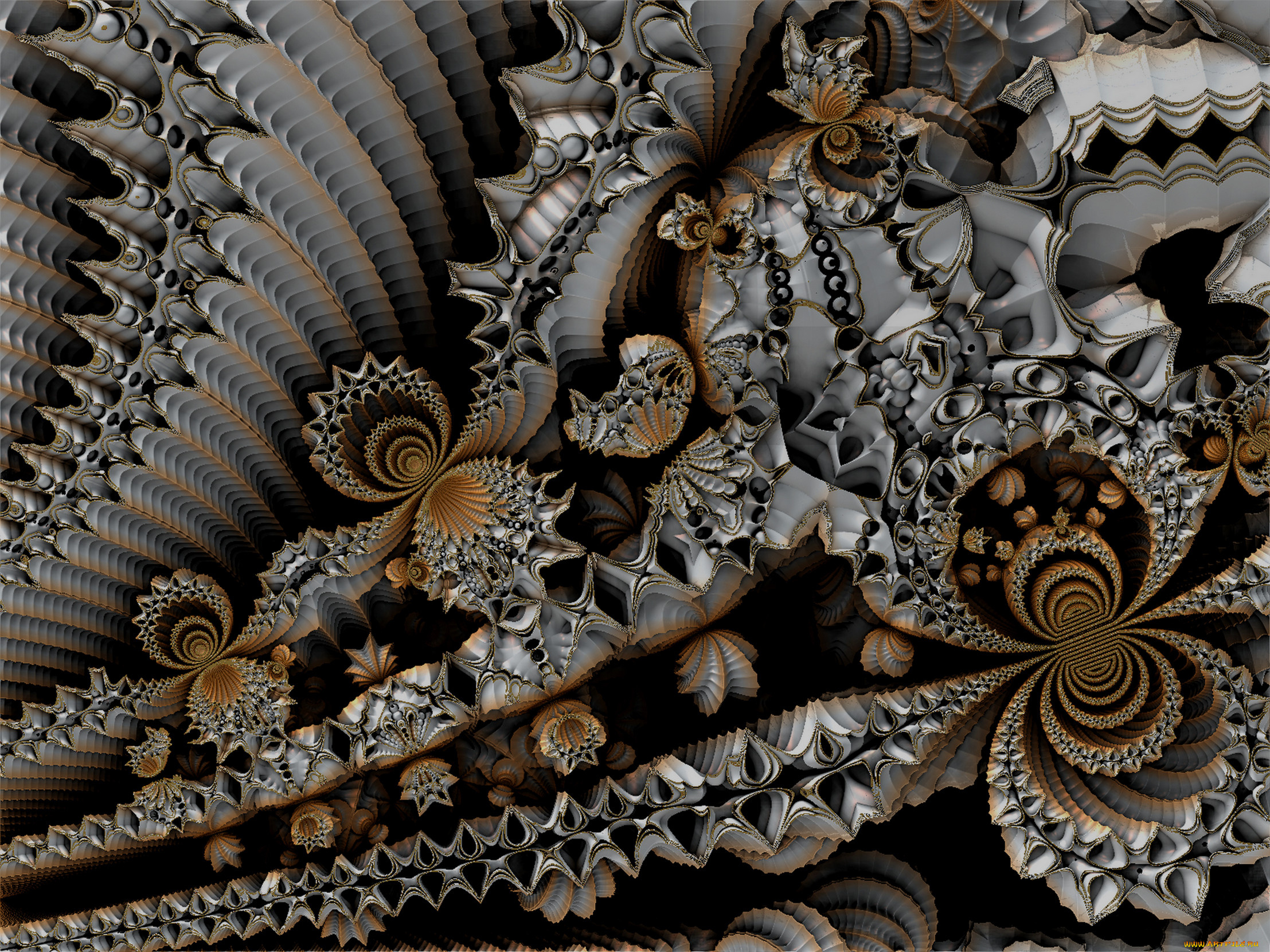 3д, графика, fractal, фракталы, фрактал
