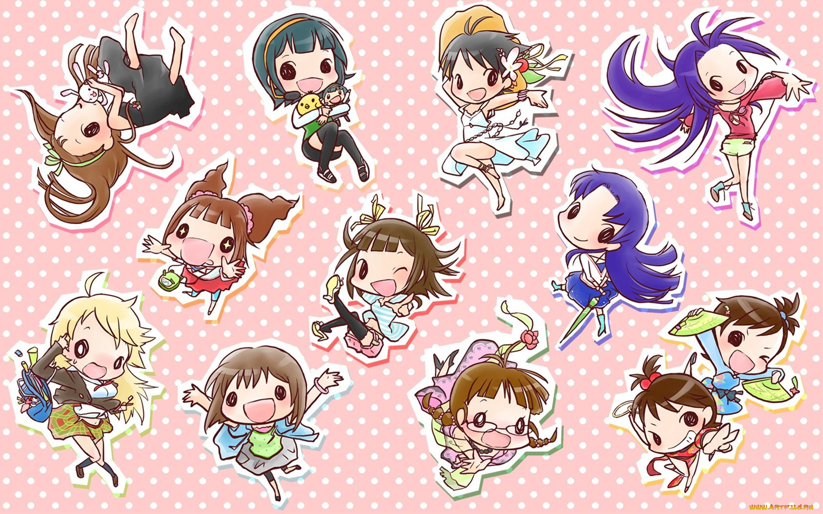 аниме, idolm@ster, idolмаster