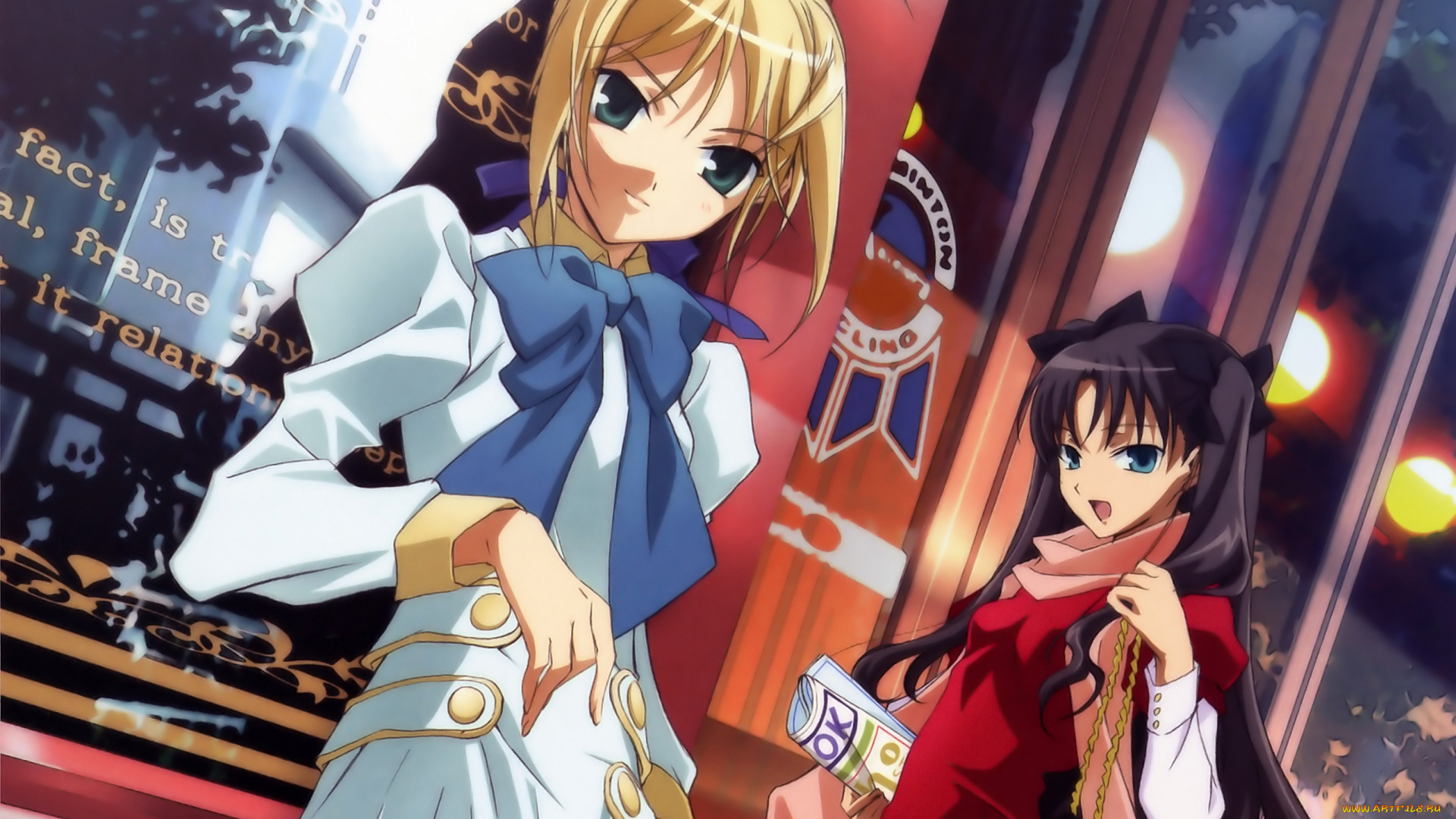 аниме, fate, stay, night