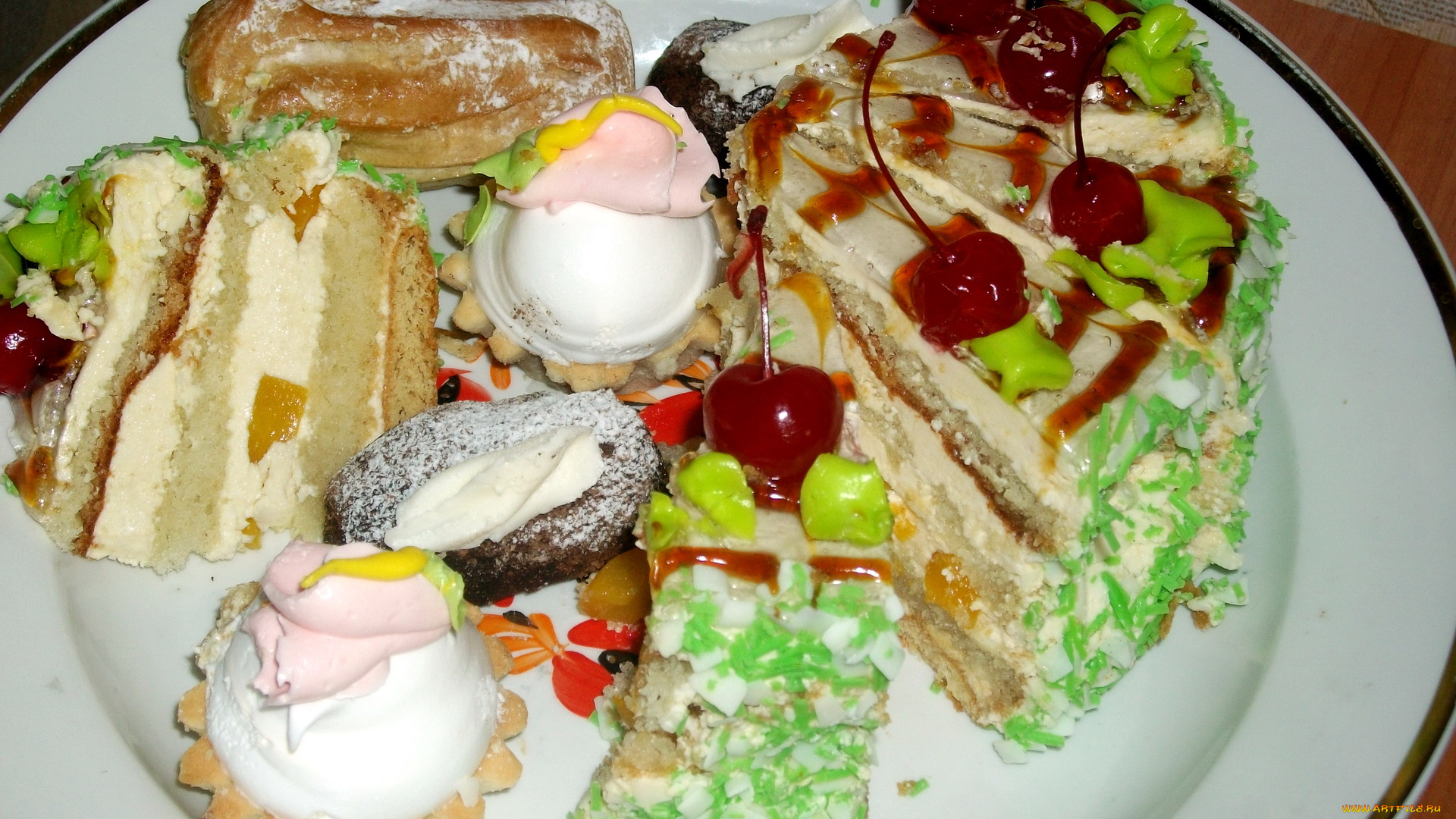 еда, пирожные, кексы, печенье