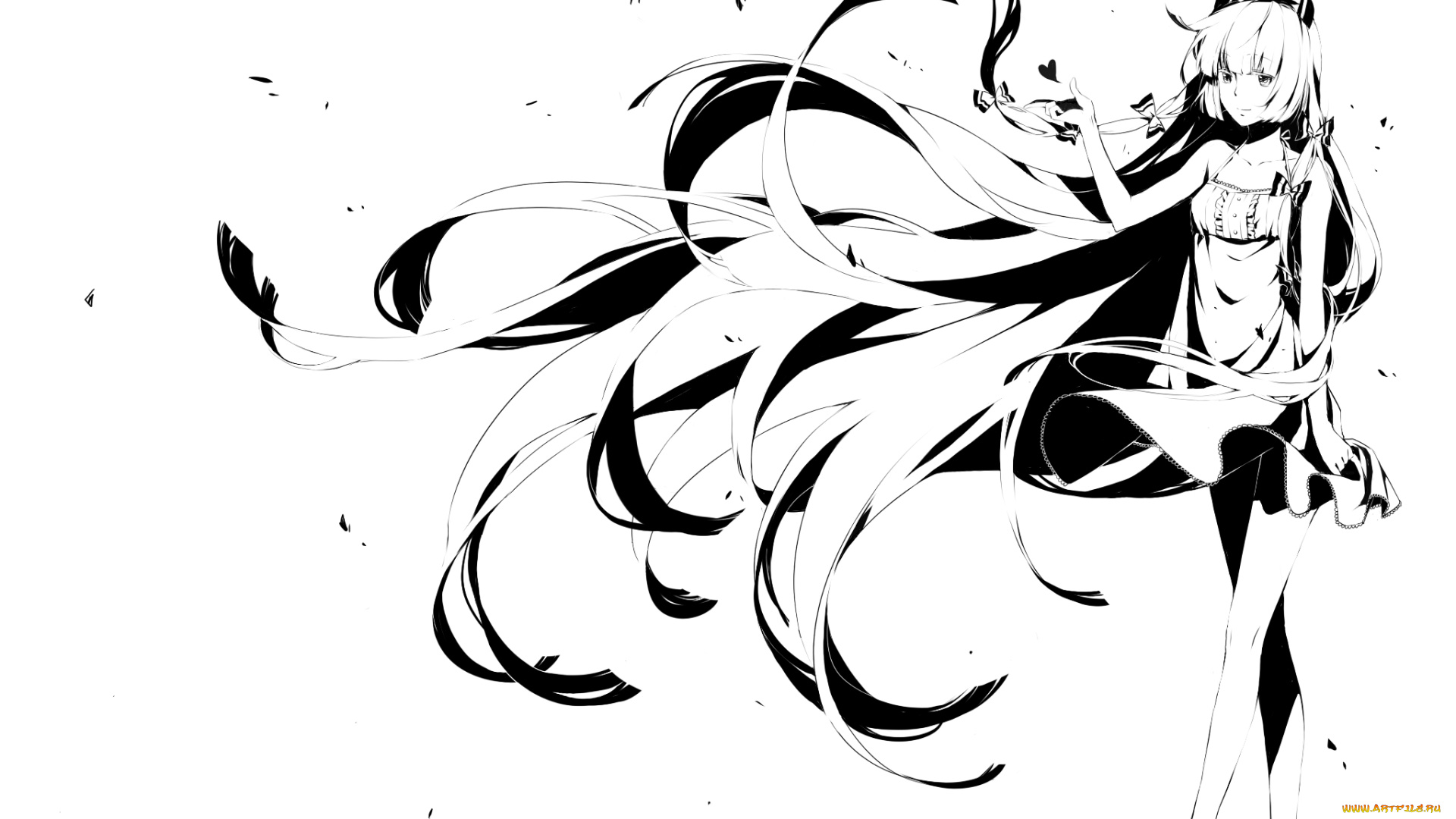 fujiwara, no, mokou, аниме, touhou