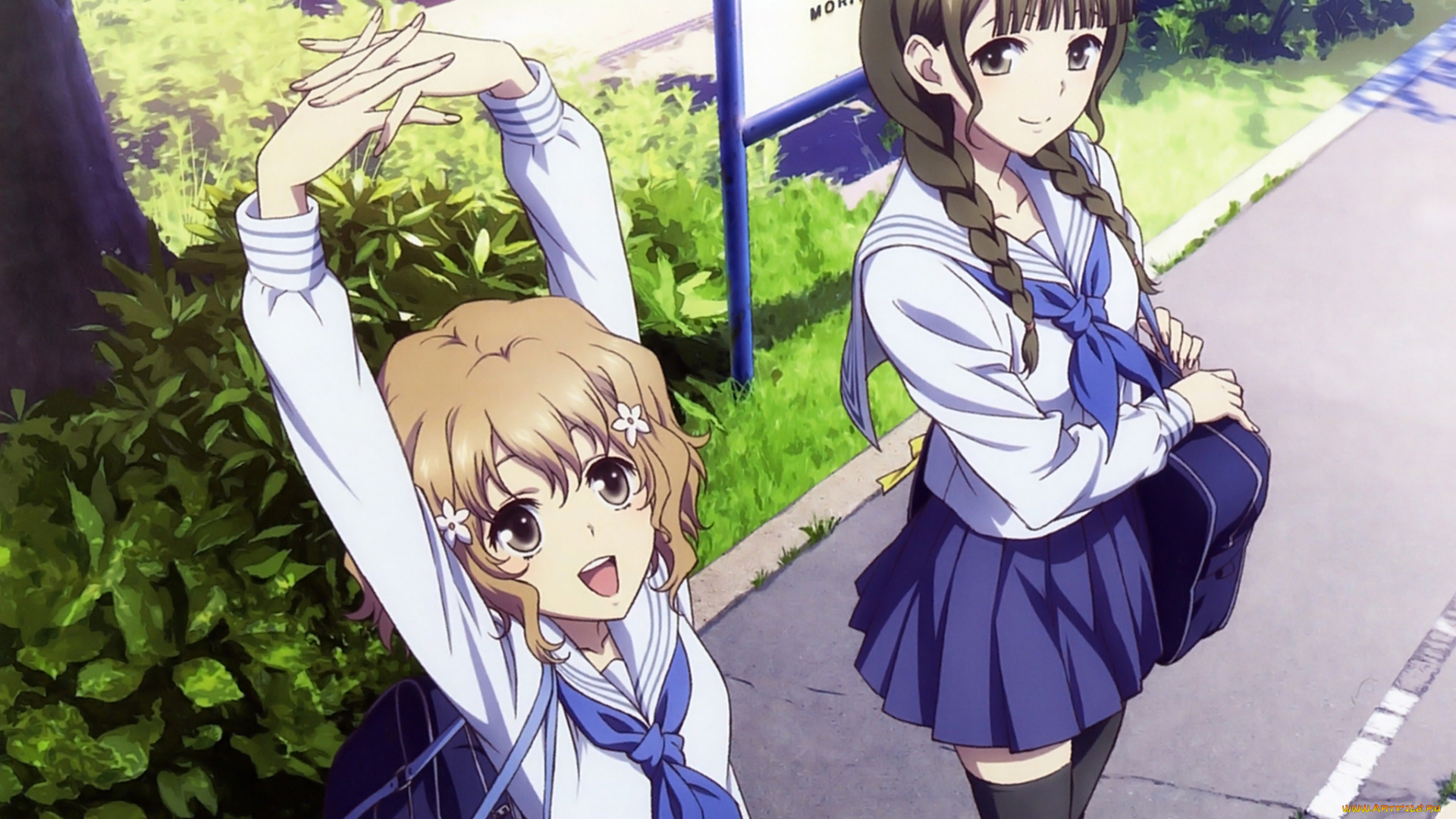 hana, saku, iroha, аниме, hana-saku