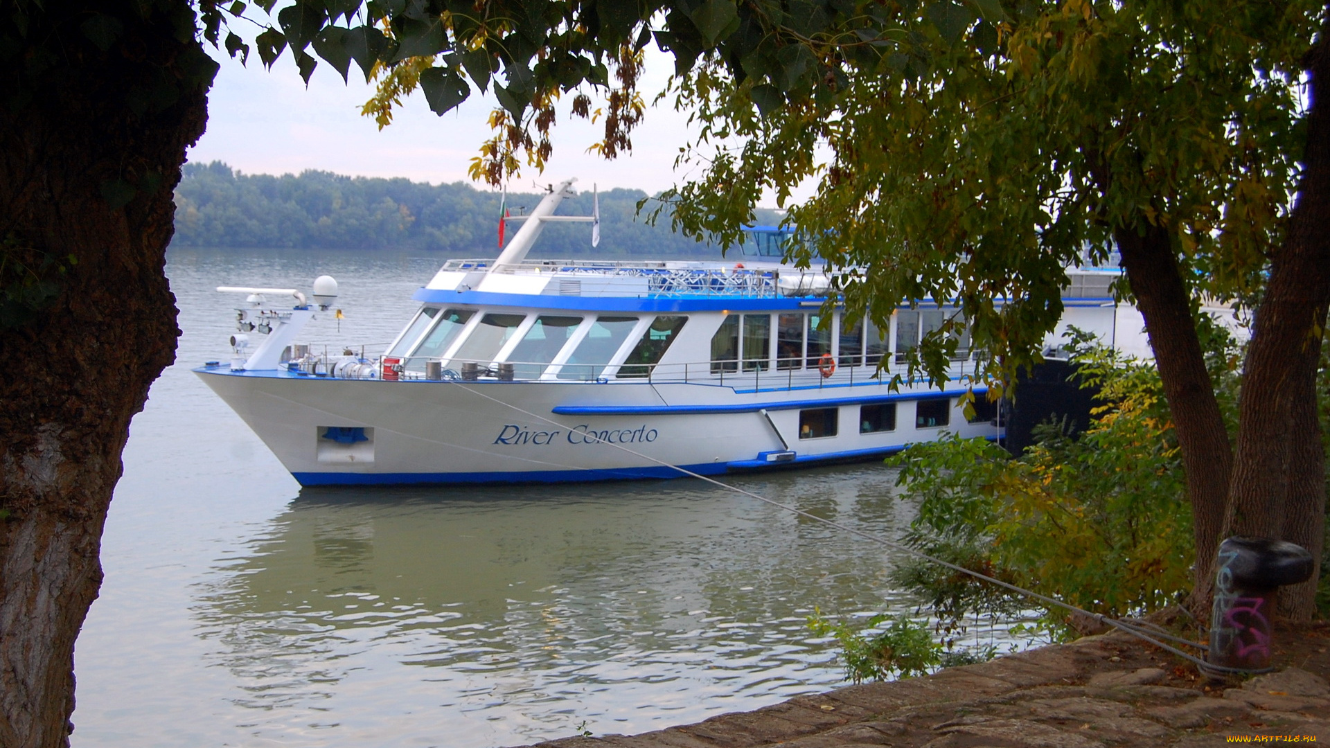 корабли, катера, русе, болгария