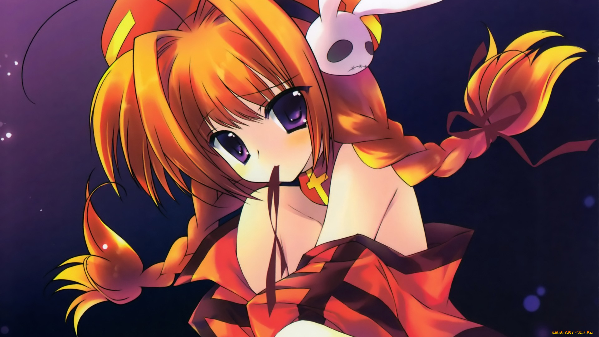 mahou, shoujo, lyrical, nanoha, аниме, madoka, magika