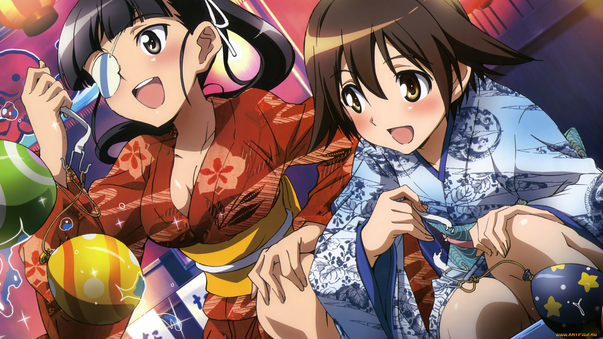 strike, witches, аниме