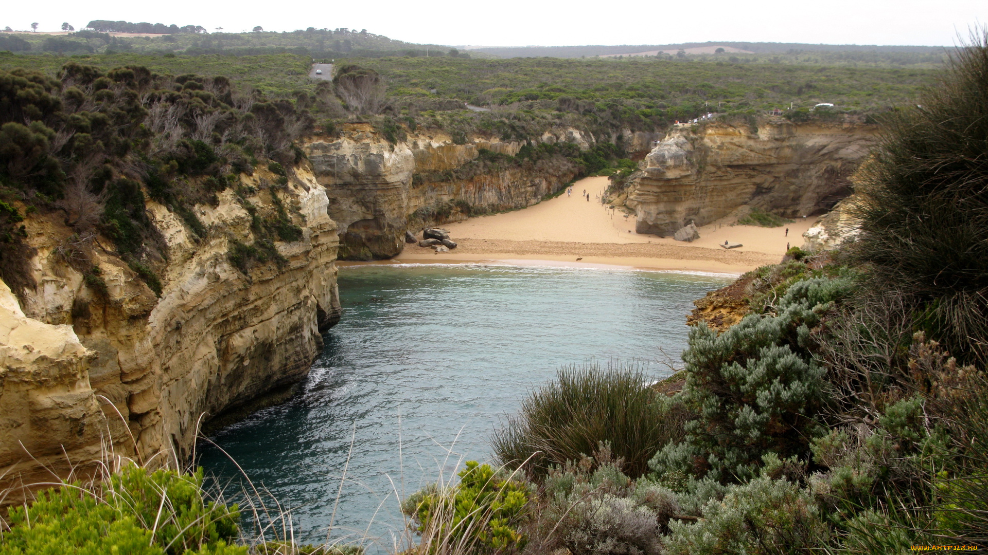 ущелье, лох, ард, сampbell, national, park, аustralia, природа, реки, озера, лох-ард, australia