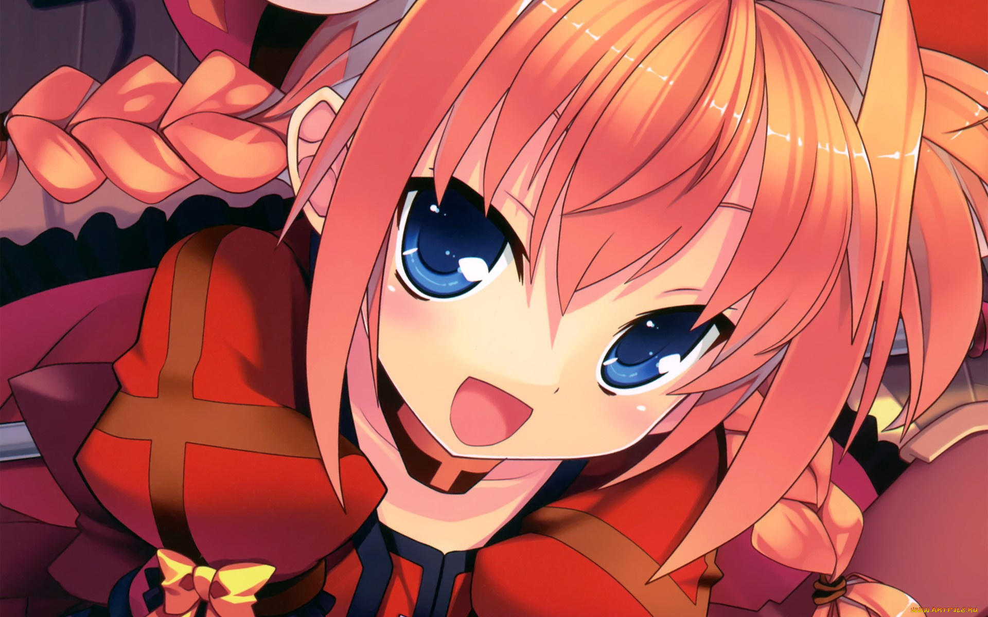 mahou, shoujo, lyrical, nanoha, аниме, madoka, magika