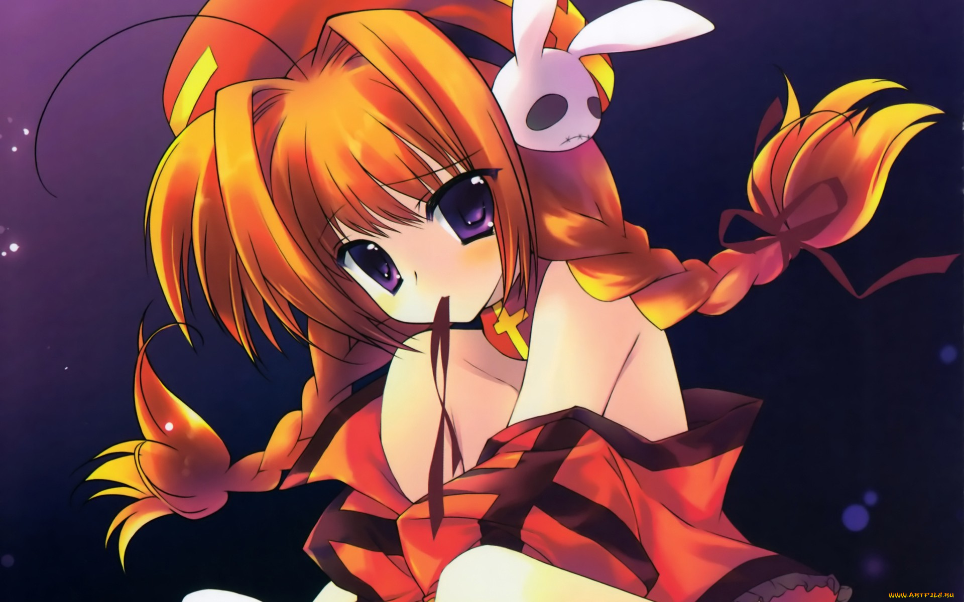 mahou, shoujo, lyrical, nanoha, аниме, madoka, magika