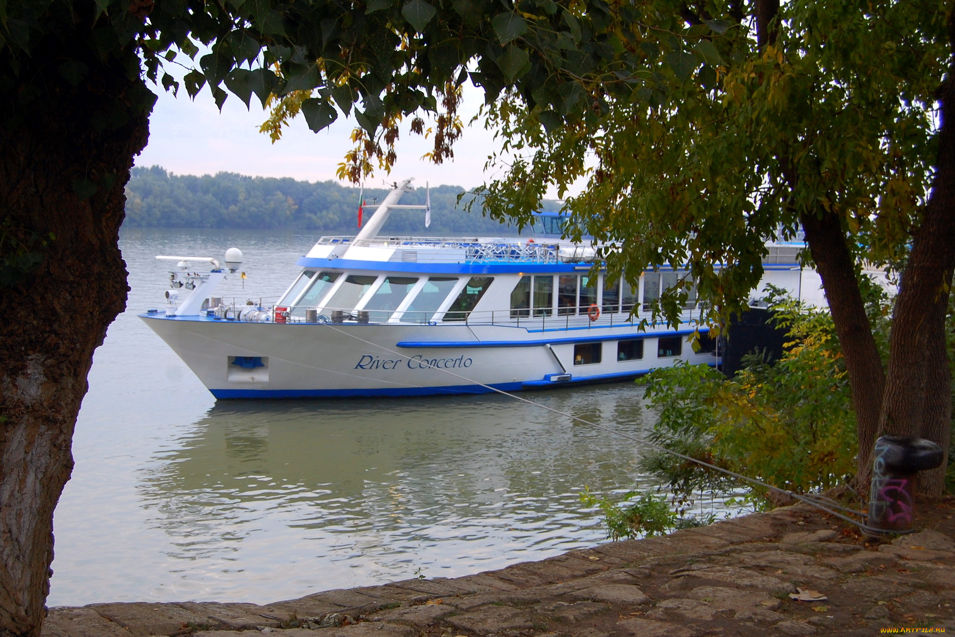 корабли, катера, русе, болгария