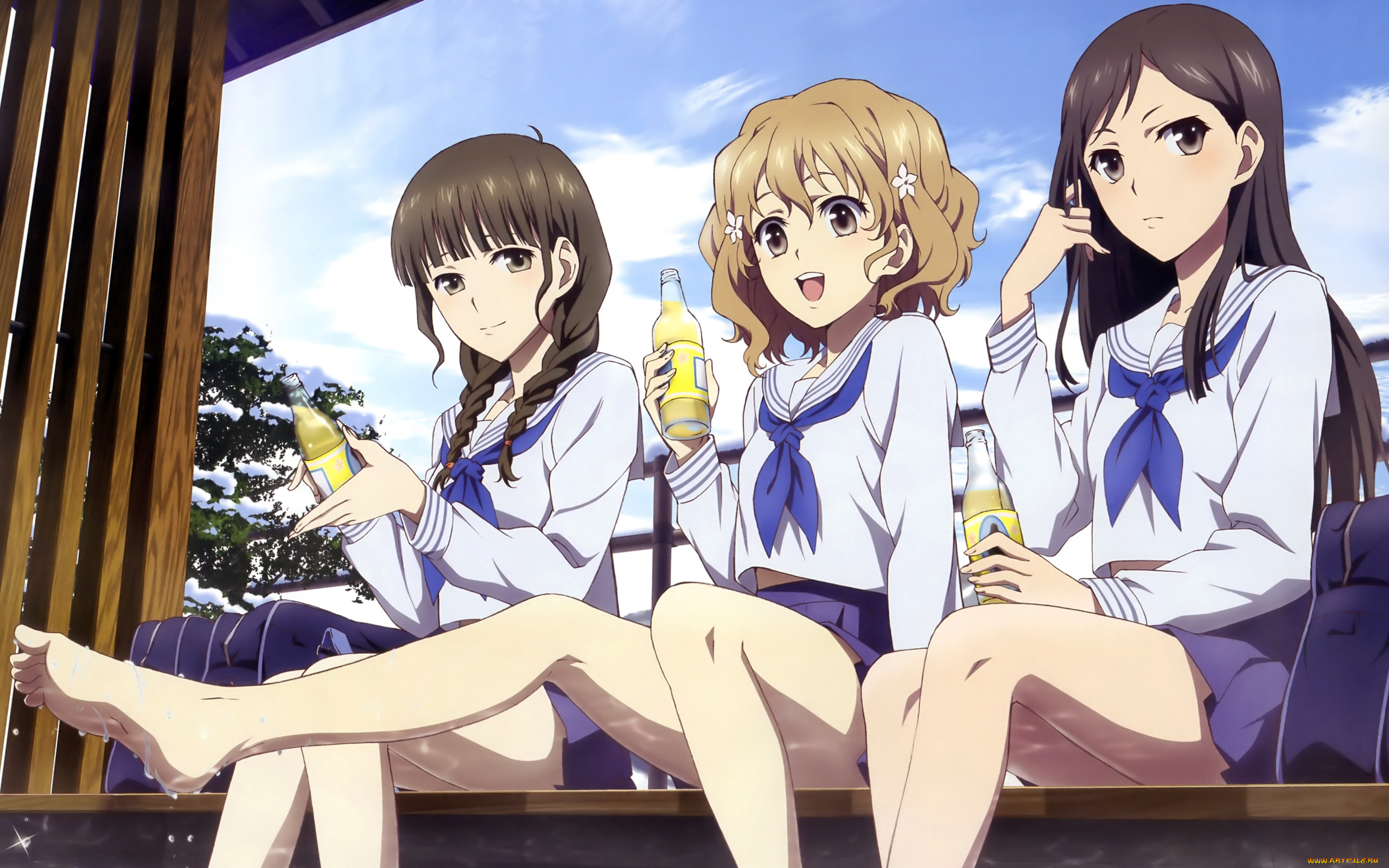 hana, saku, iroha, аниме, hana-saku