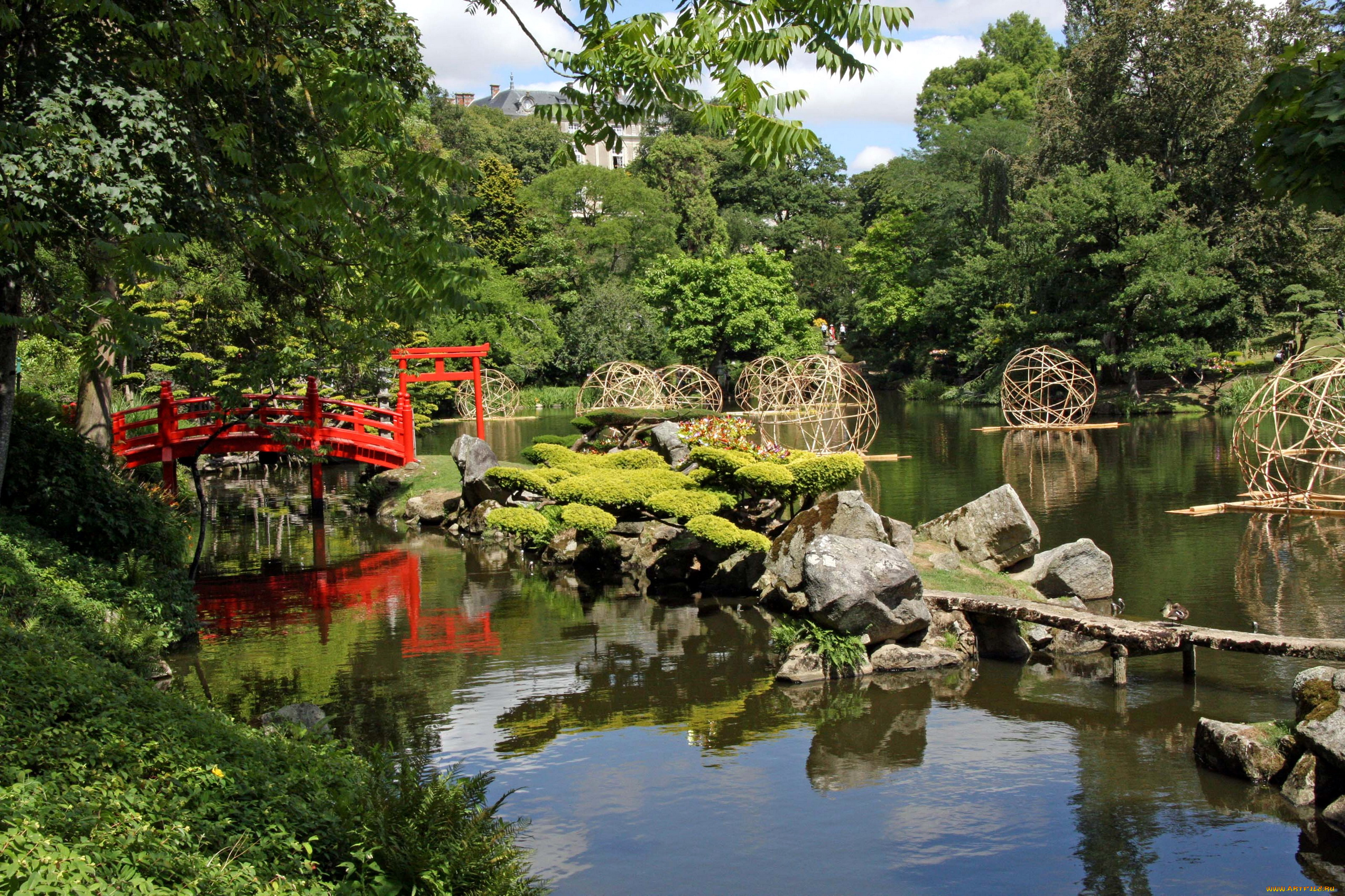 франция, молеврье, природа, парк