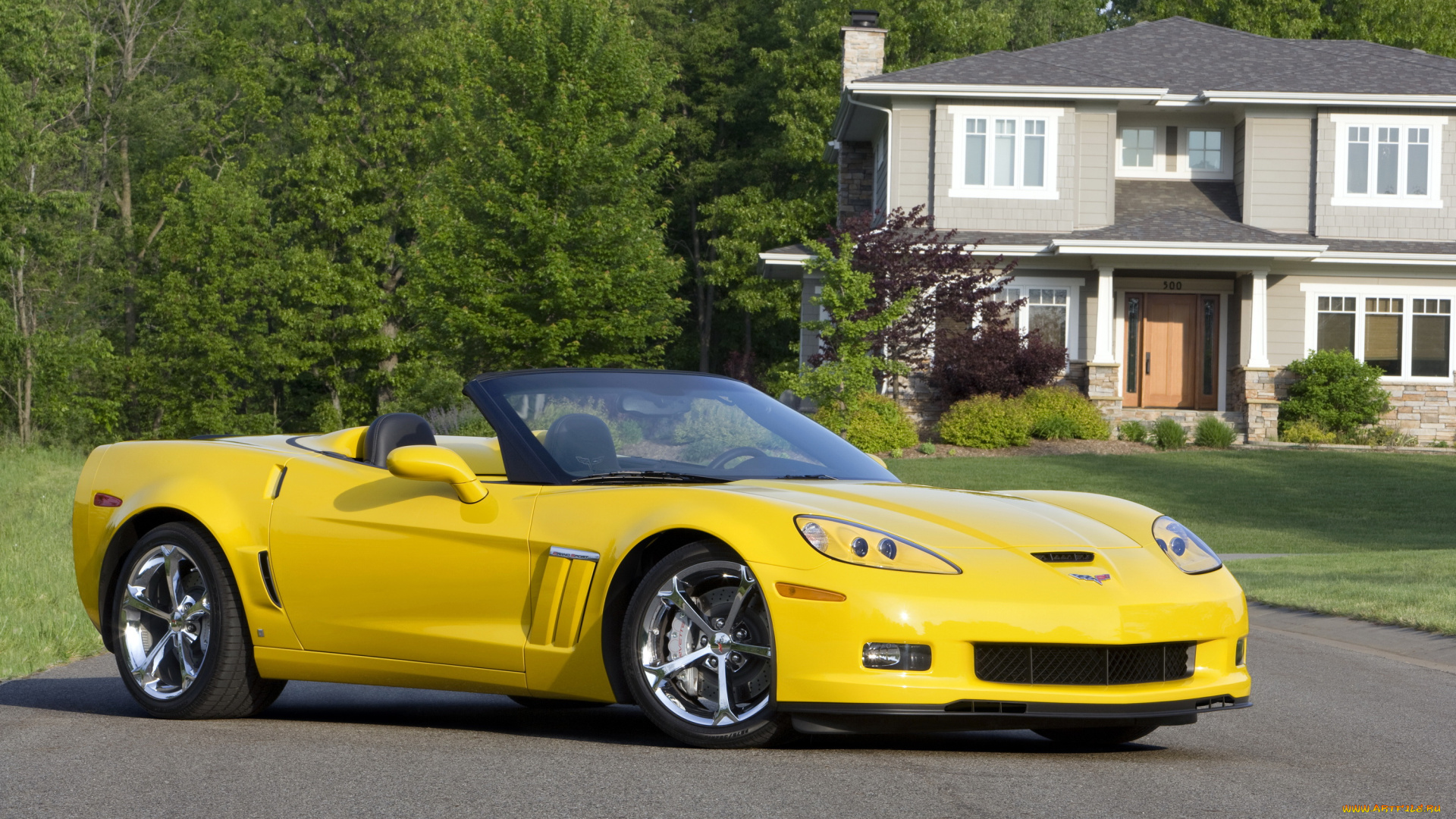 2010, chevrolet, corvette, convertible, grand, sport, автомобили
