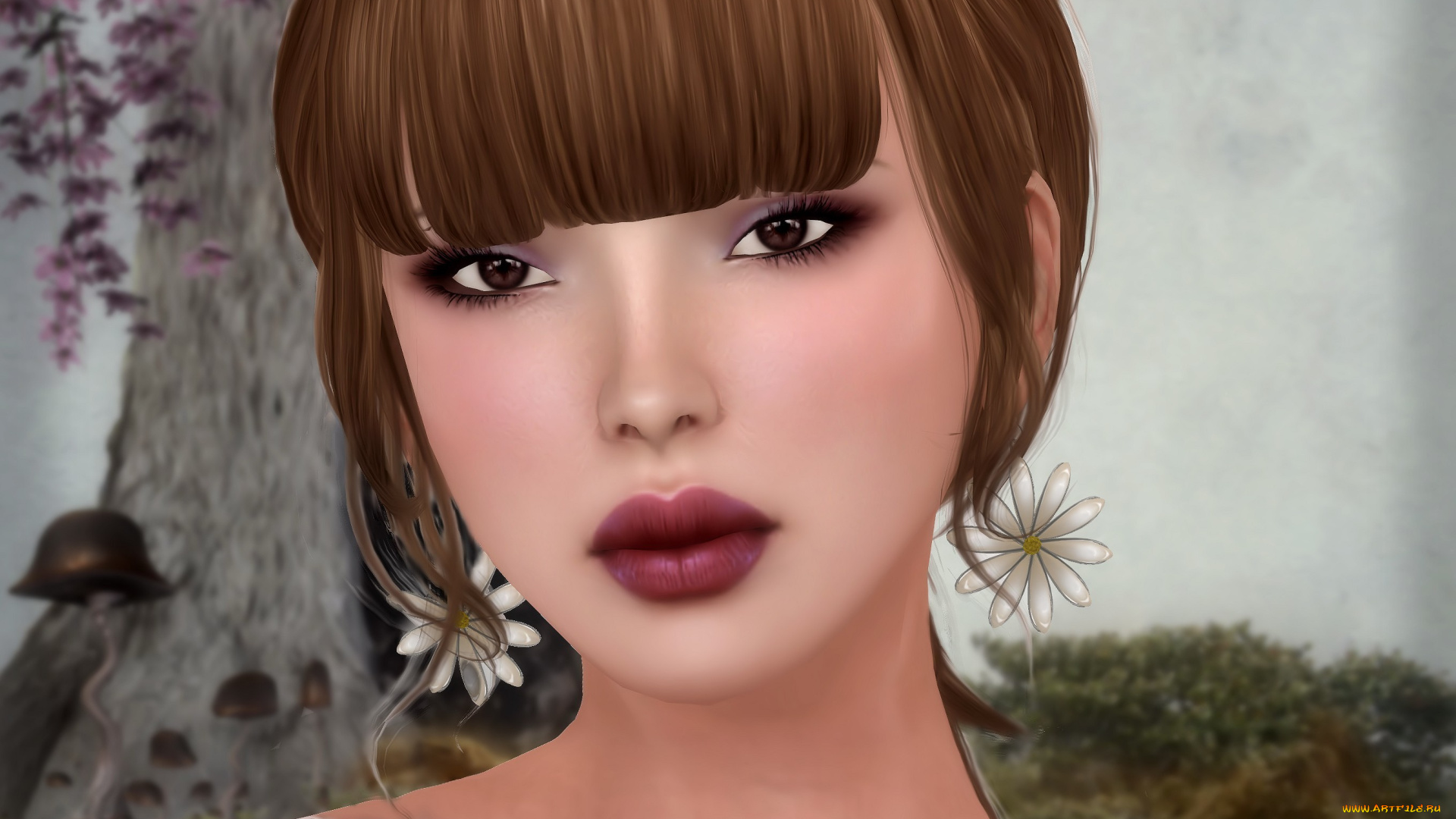 3д, графика, portraits, портрет, лицо