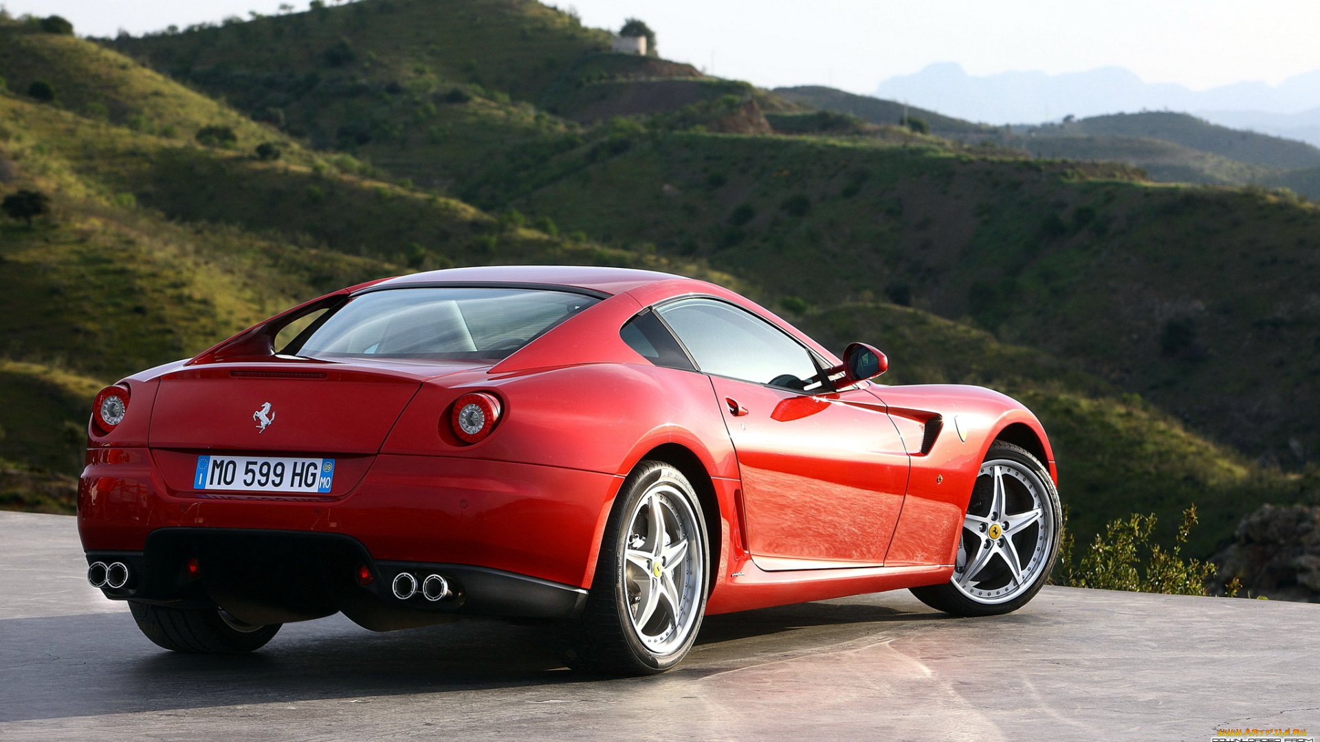 ferrari, 599, gtb, fiorano, автомобили, s, p, a, гоночные, спортивные, италия