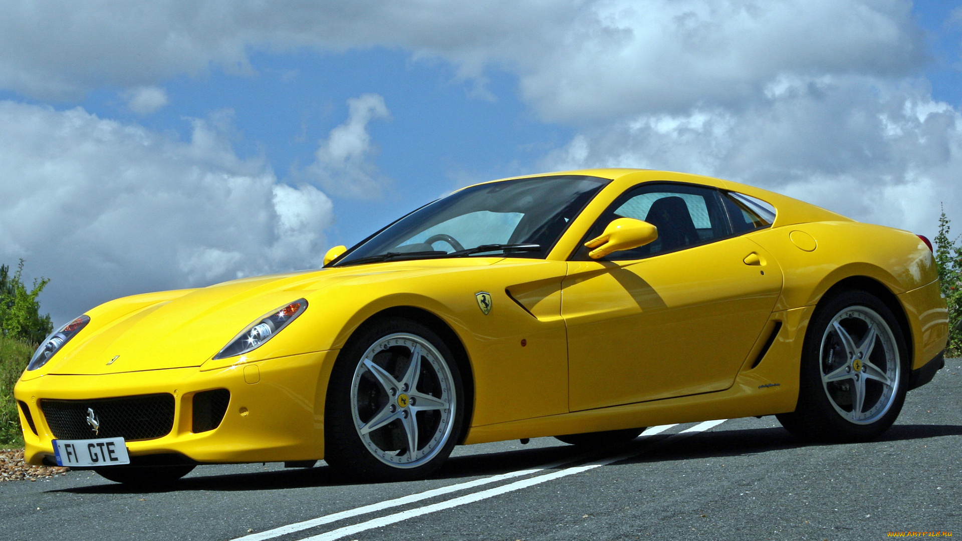 ferrari, 599, gtb, fiorano, автомобили, s, p, a, гоночные, спортивные, италия