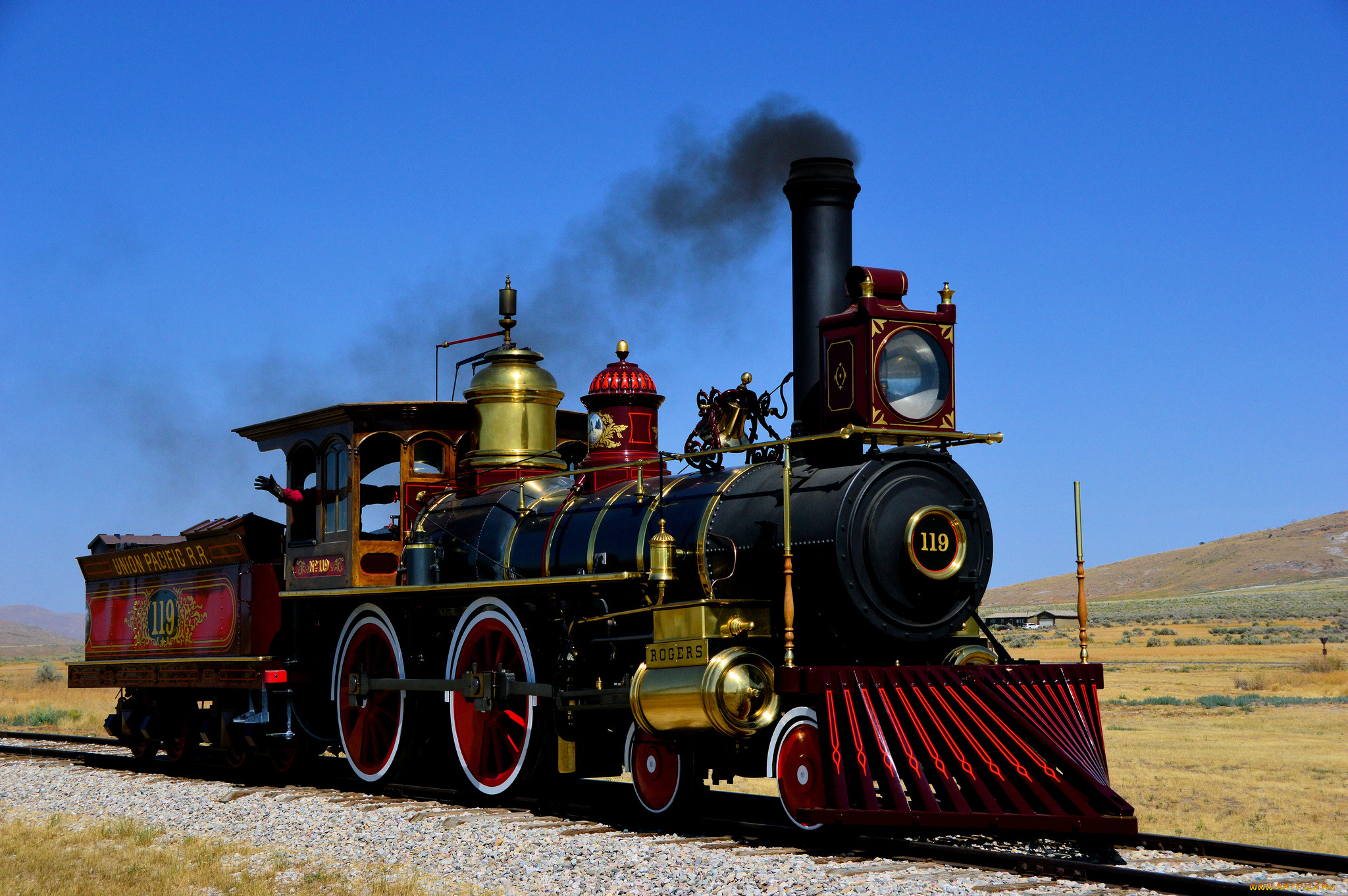 техника, паровозы, ретро