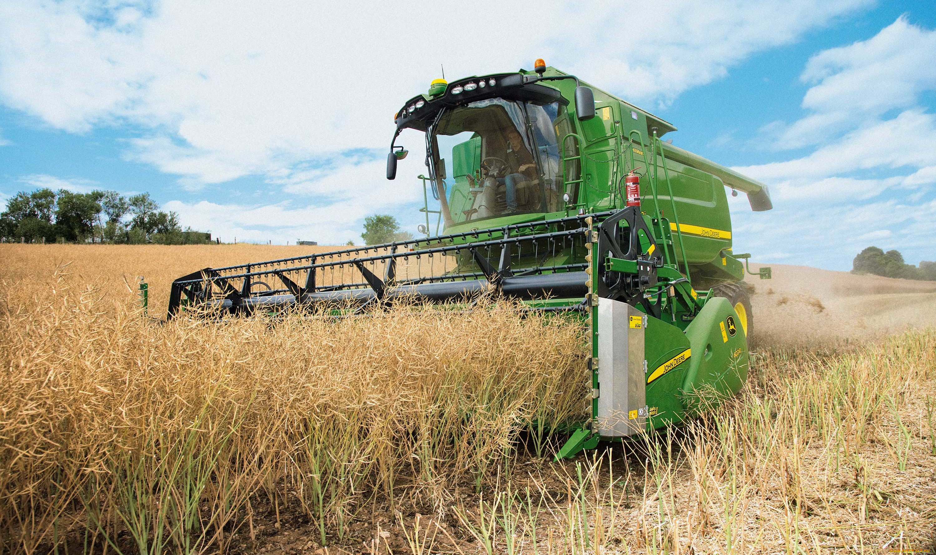 john, deere, series, техника, комбайны, урожай, комбайн, поле, уборочная