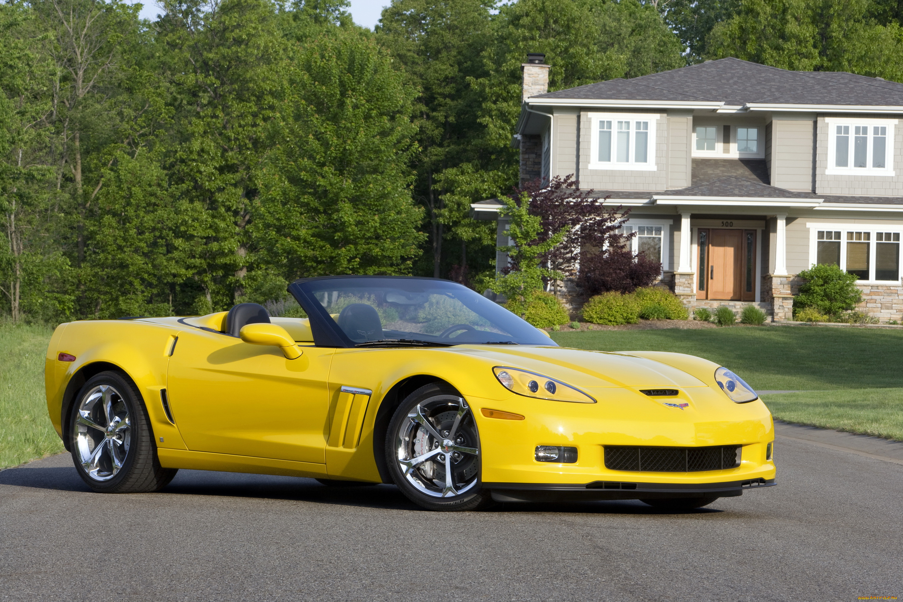2010, chevrolet, corvette, convertible, grand, sport, автомобили
