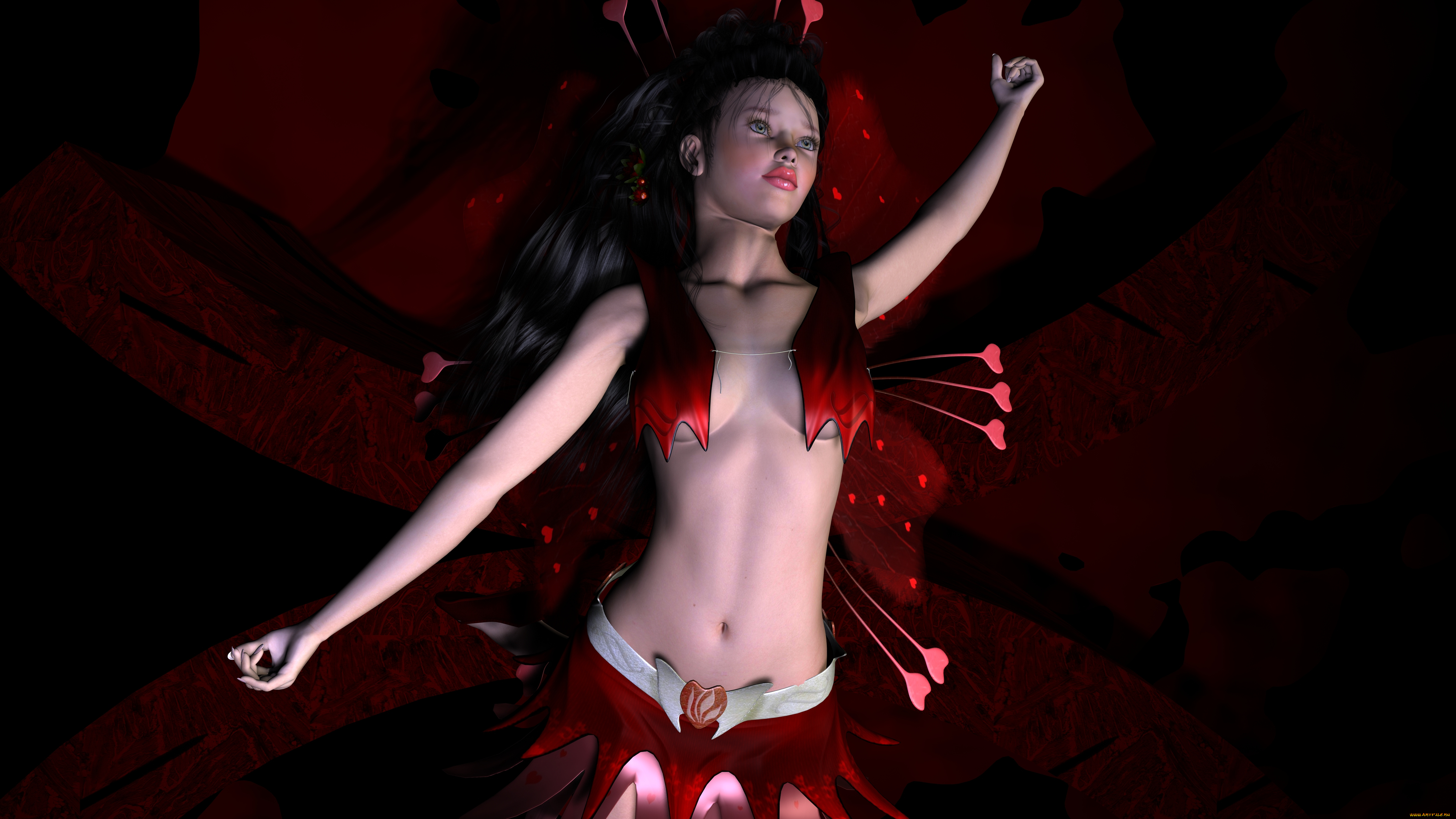 3д, графика, people, люди, девушка