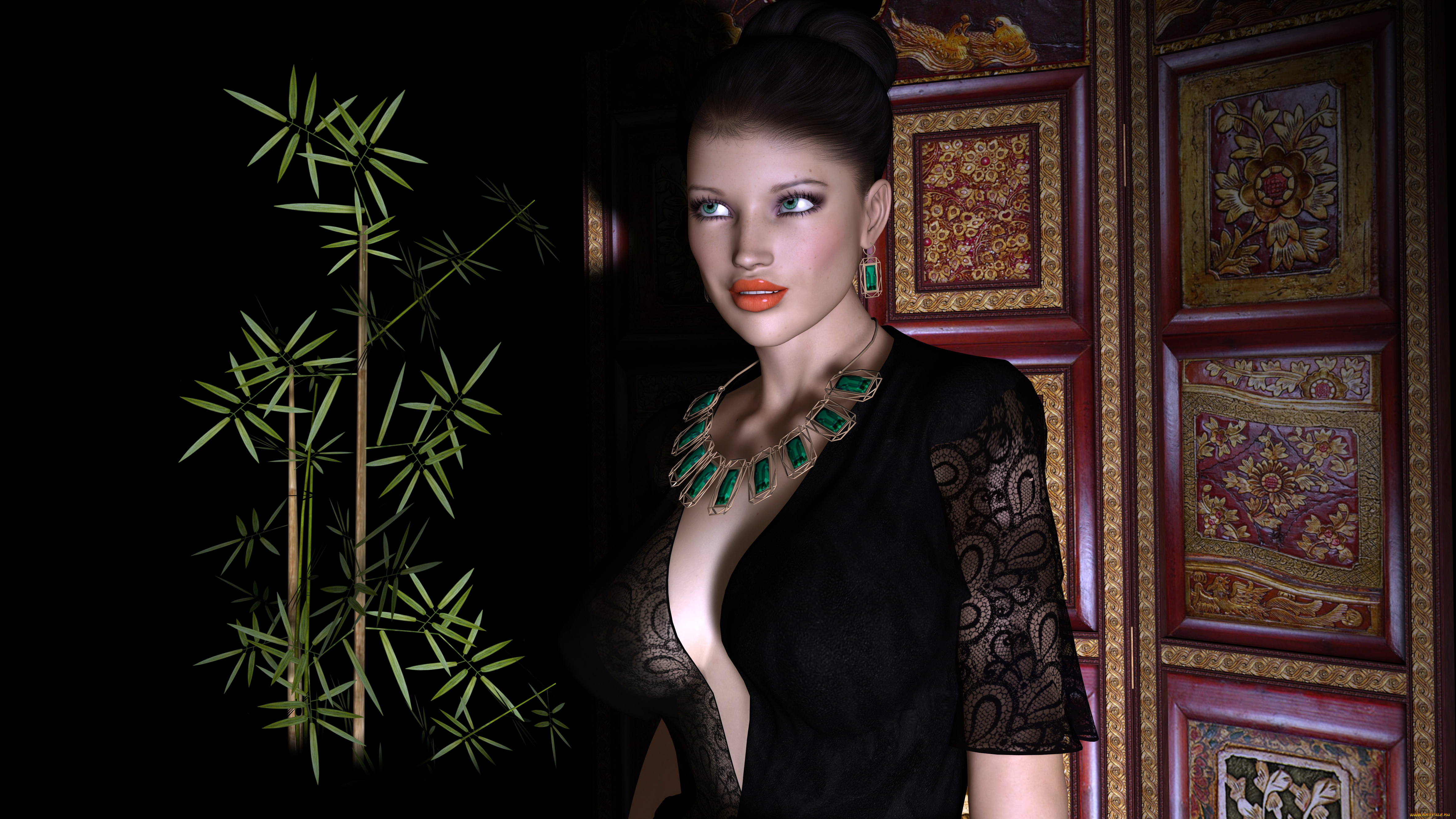 3д, графика, people, люди, девушка