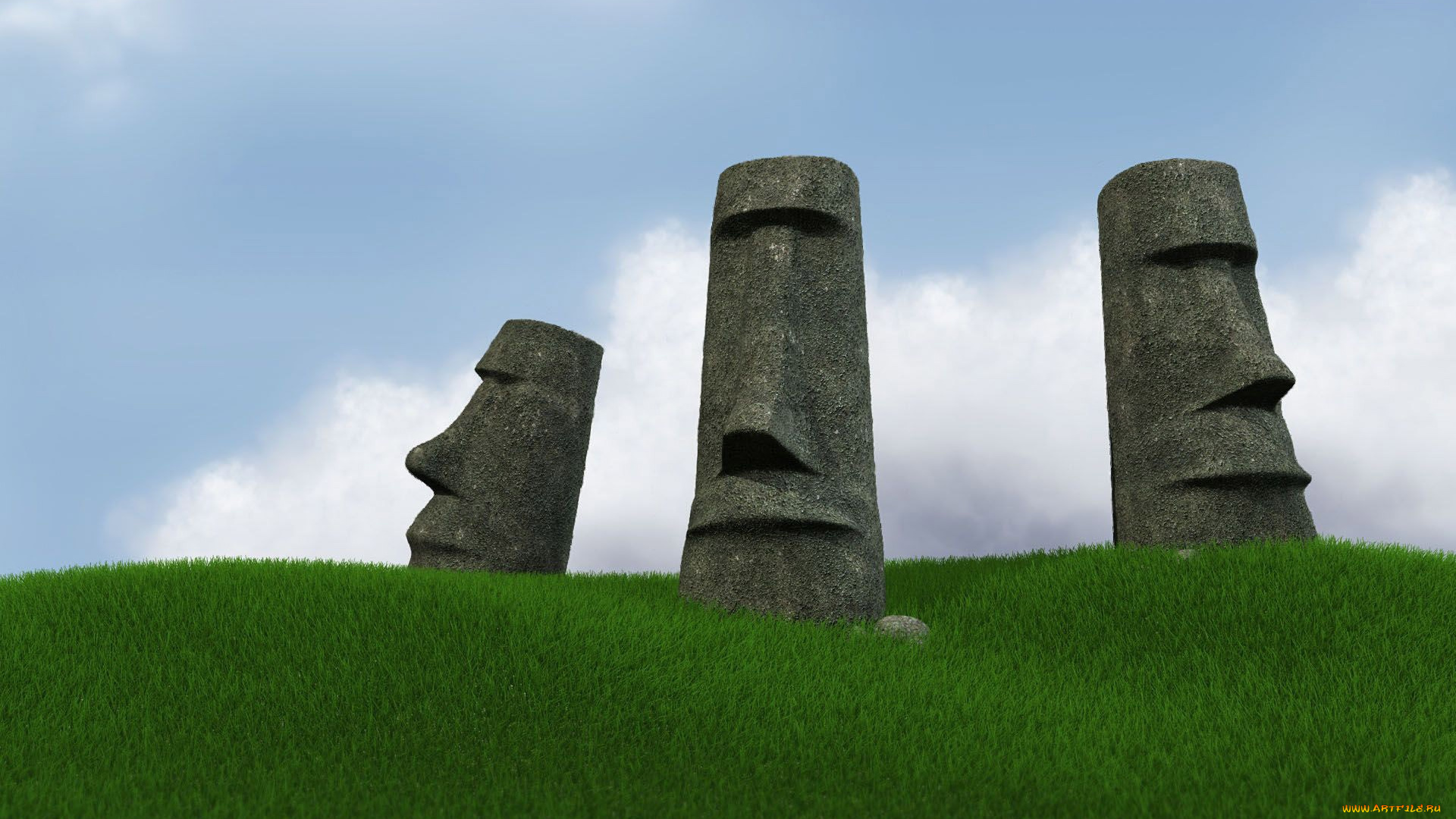 3д, графика, другое, , other, статуи