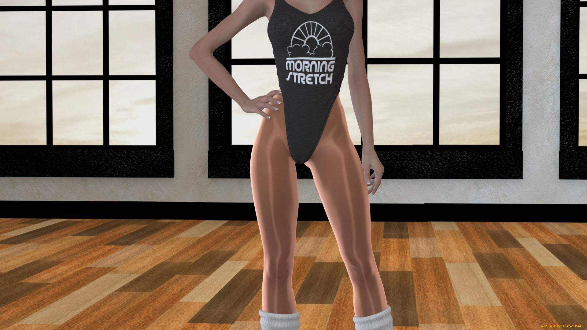 3д, графика, люди, , people, девушка, взгляд, купальник