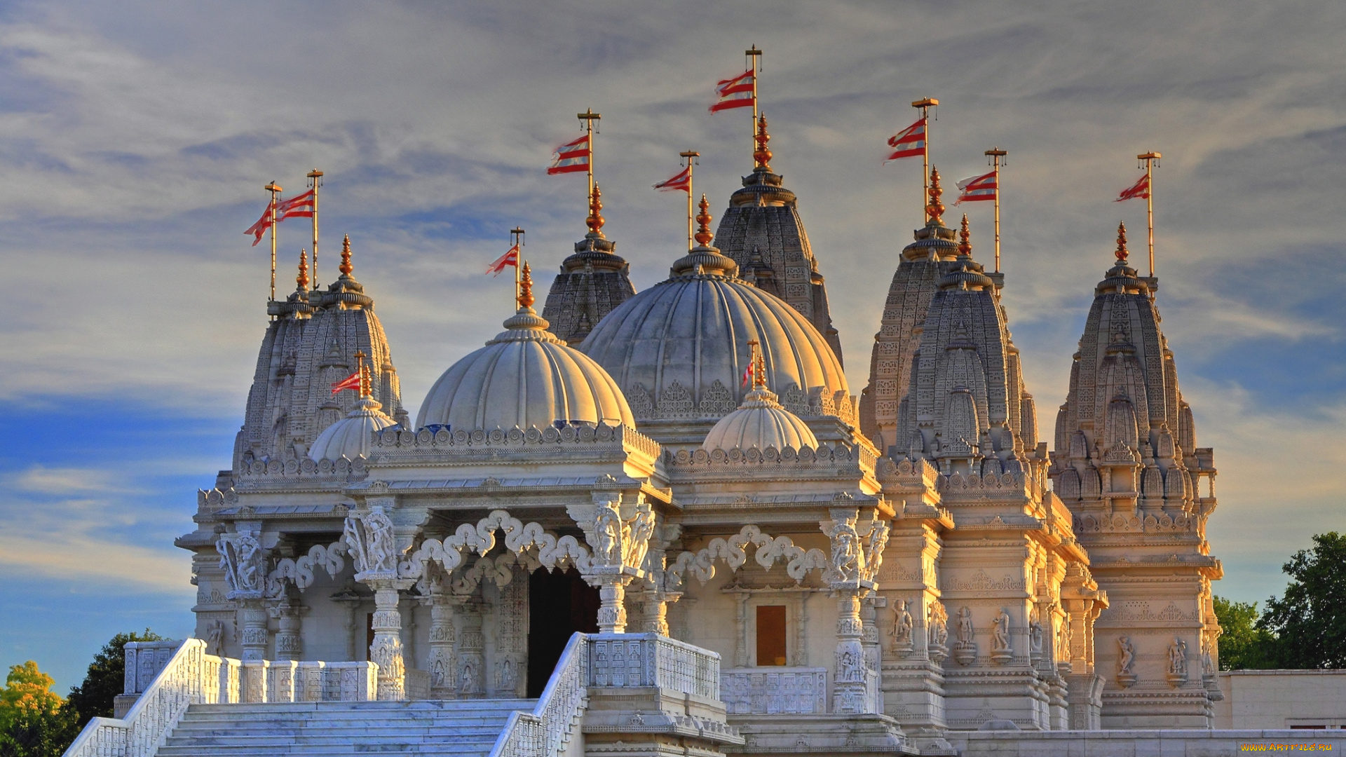 baps, shri, swaminarayan, mandir, , london, города, лондон, , великобритания, архитектура