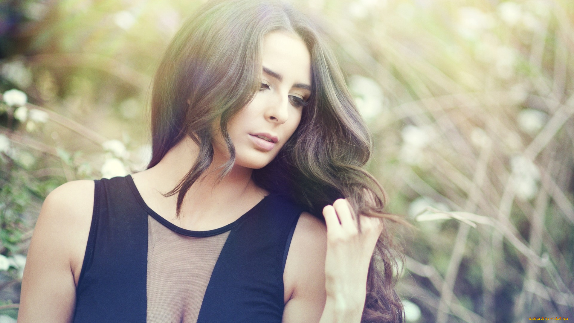 девушки, tatiana, alvarez, волосы