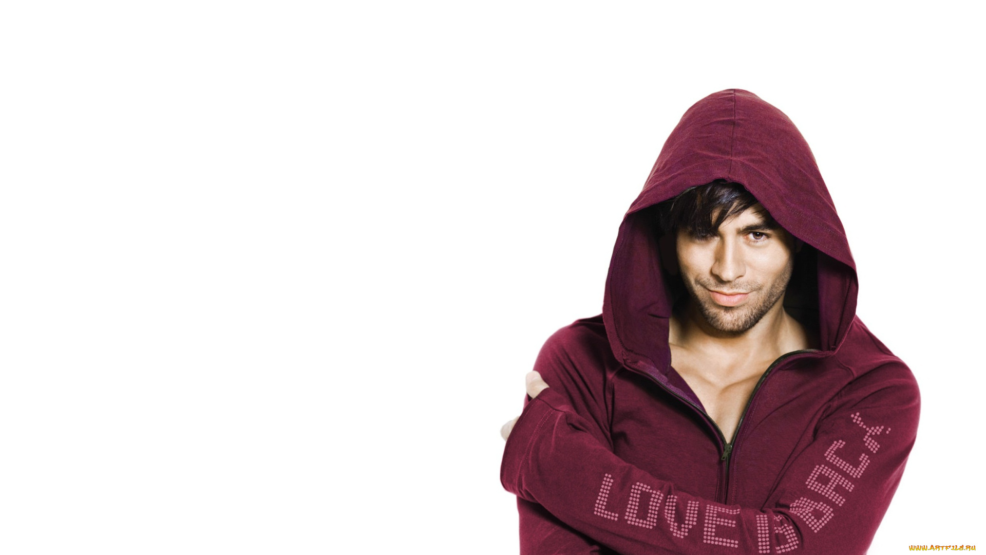 музыка, enrique, iglesias, толстовка, капюшон, мачо, улыбка, певец, энрике, иглесиас