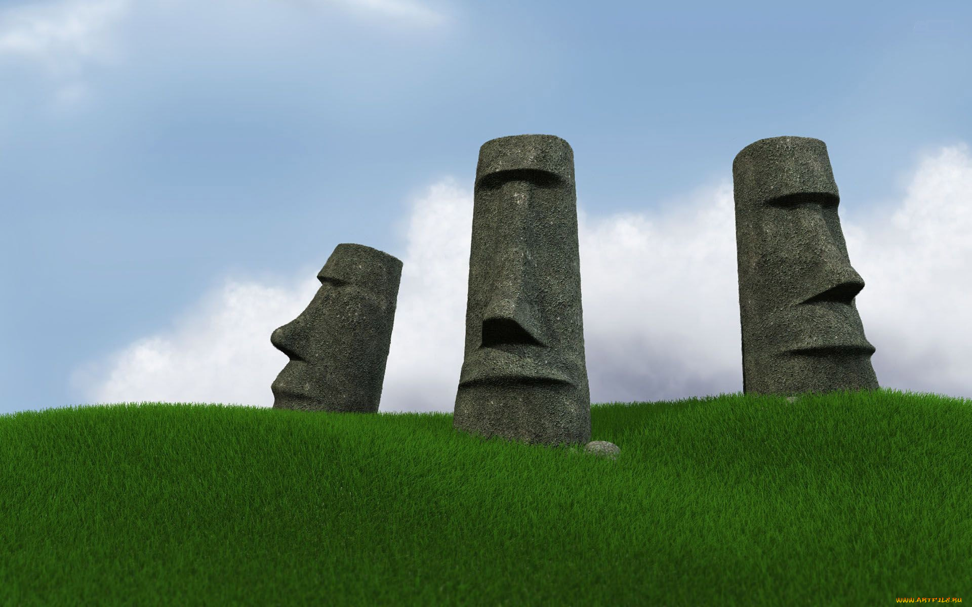 3д, графика, другое, , other, статуи