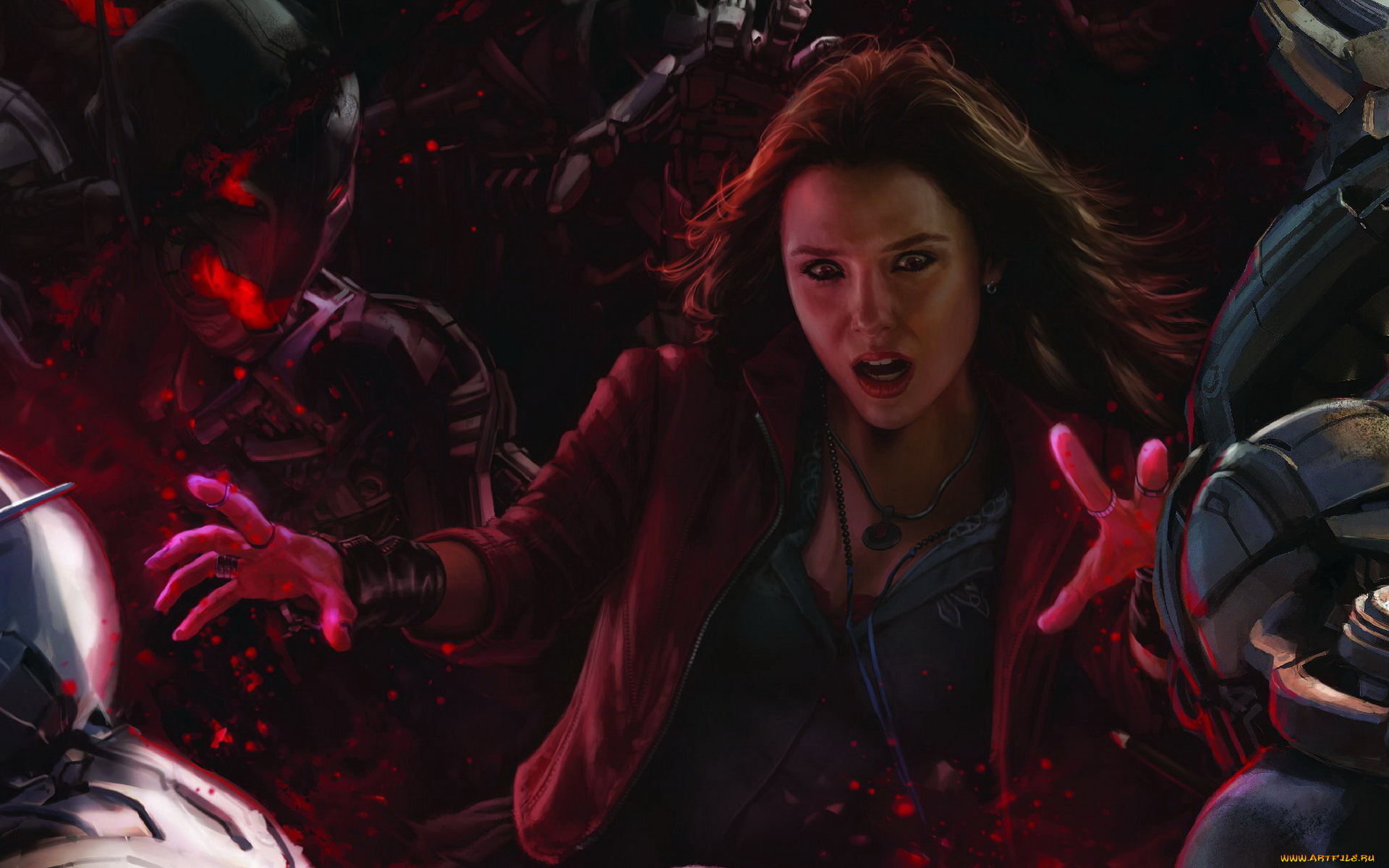 avengers, , age, of, ultron, рисованные, кино, девушка