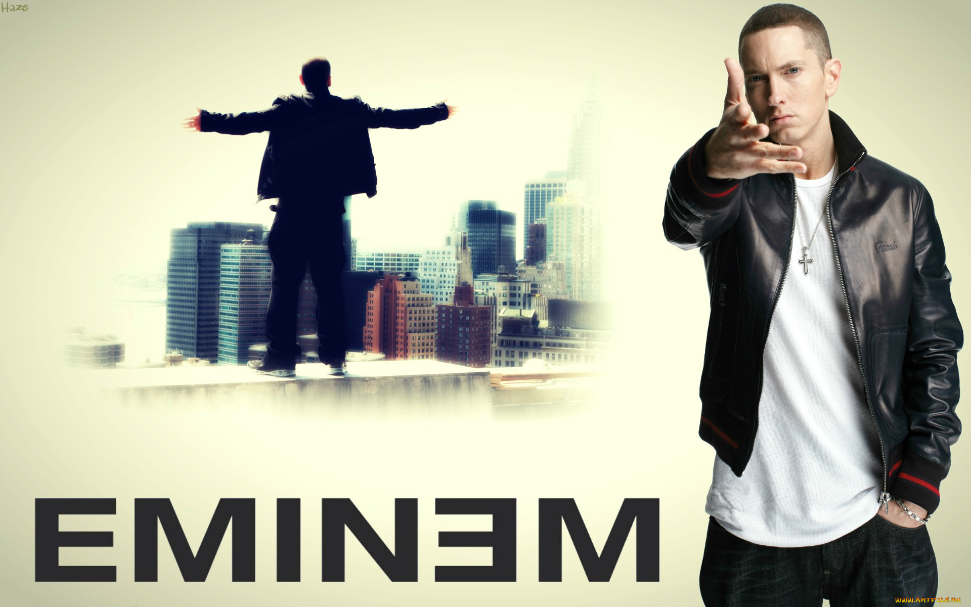 музыка, eminem, жест