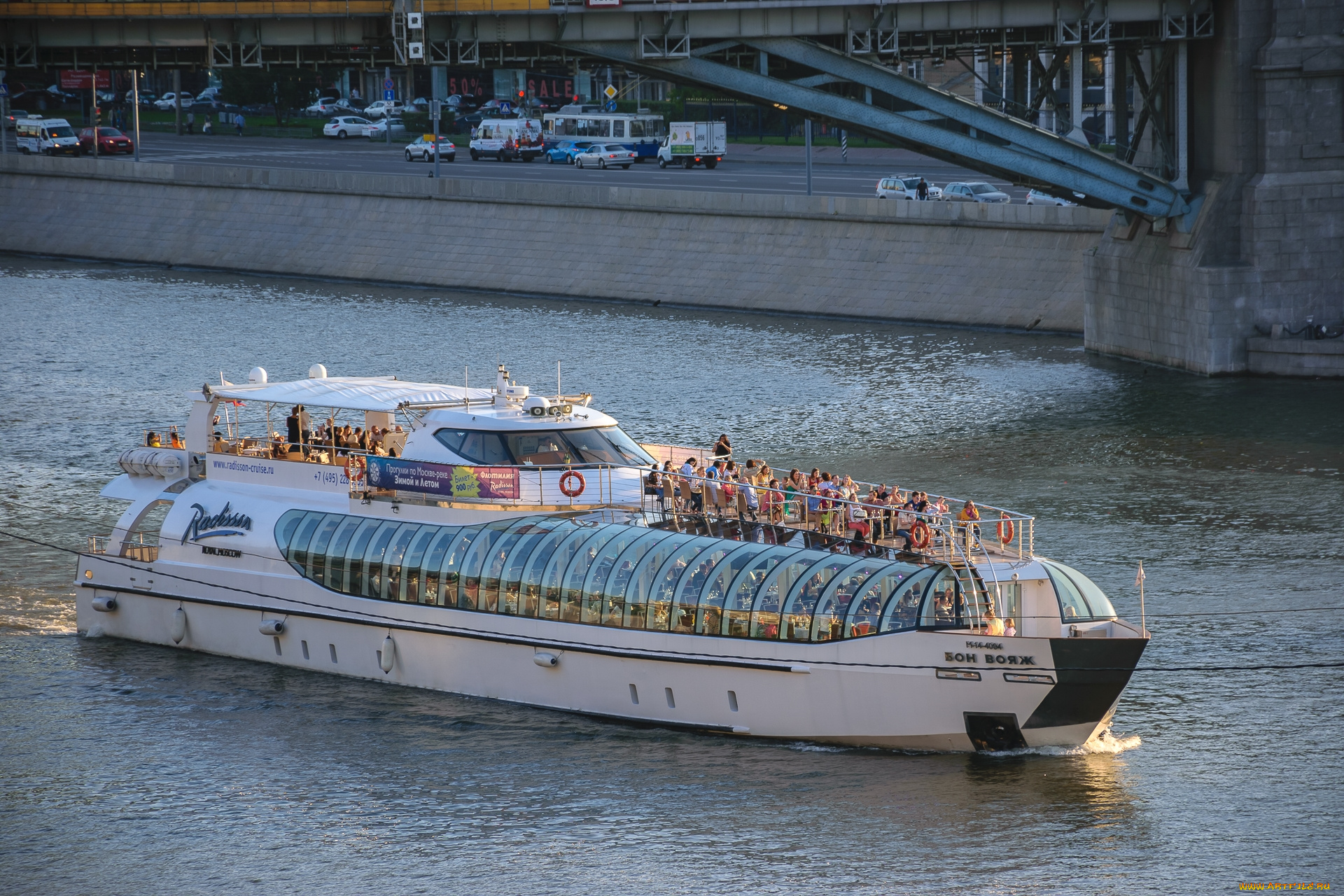 корабли, теплоходы, прогулка, река