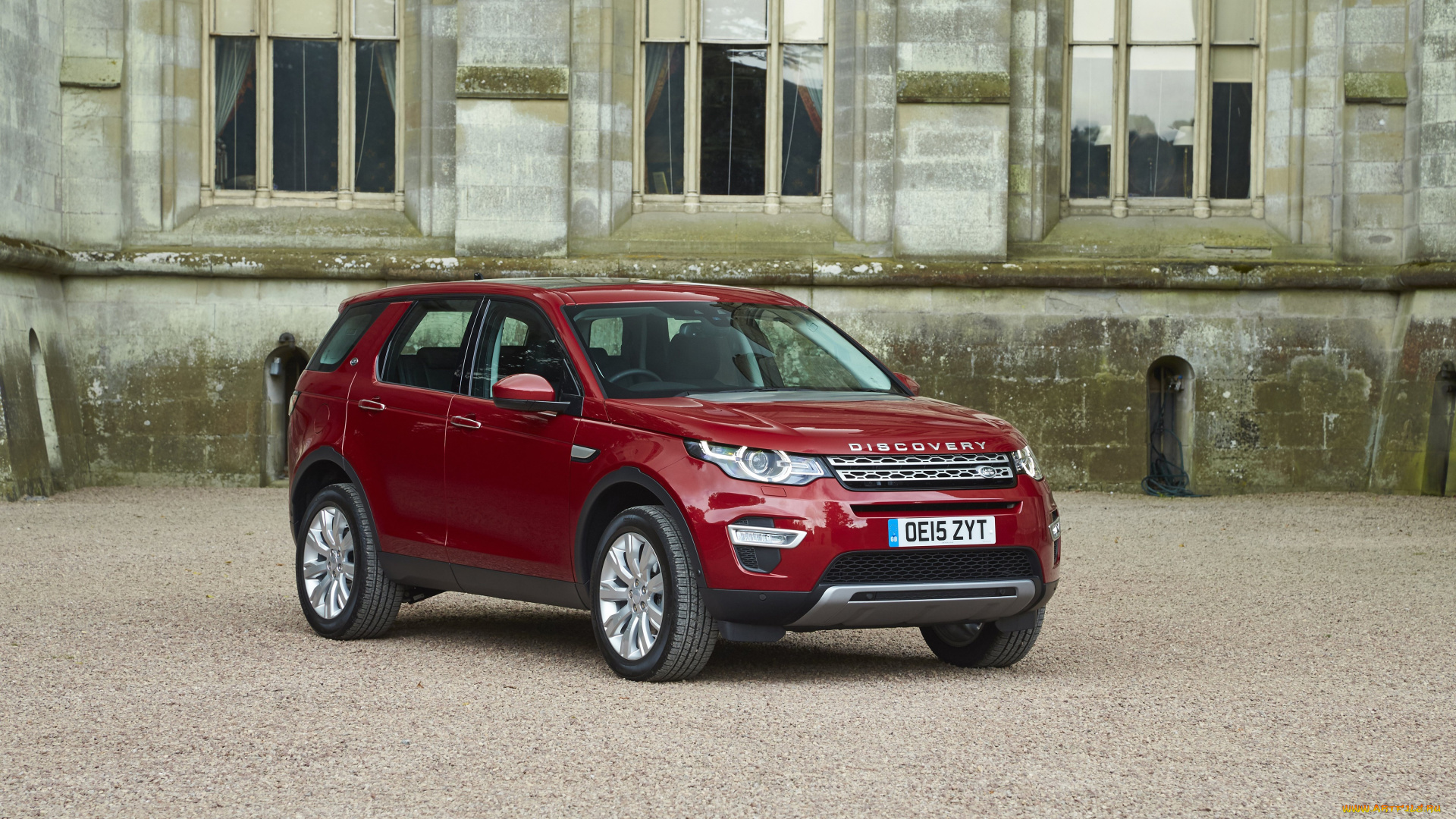 автомобили, land-rover, sport, hse, discovery, land, rover, красный, 2015г, l550, uk-spec, luxury