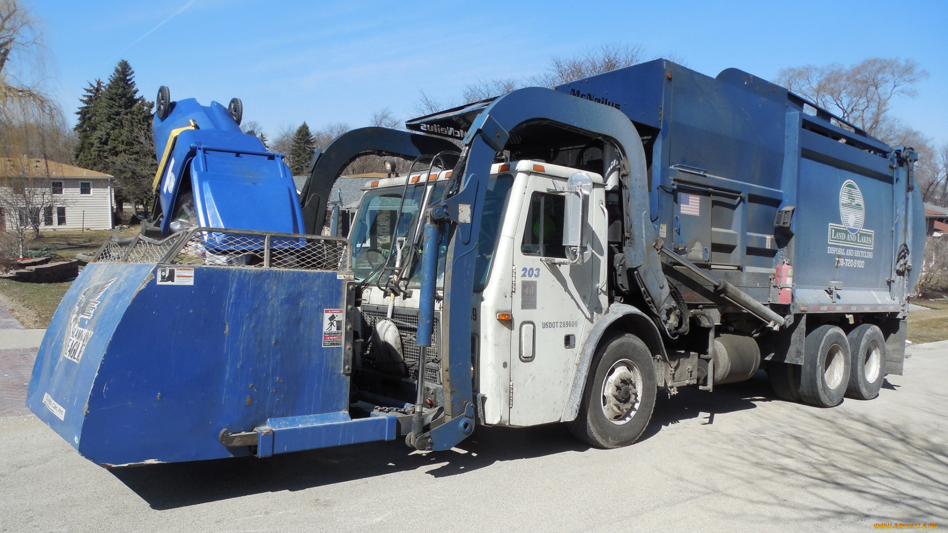 автомобили, мусоровозы, мусорщик