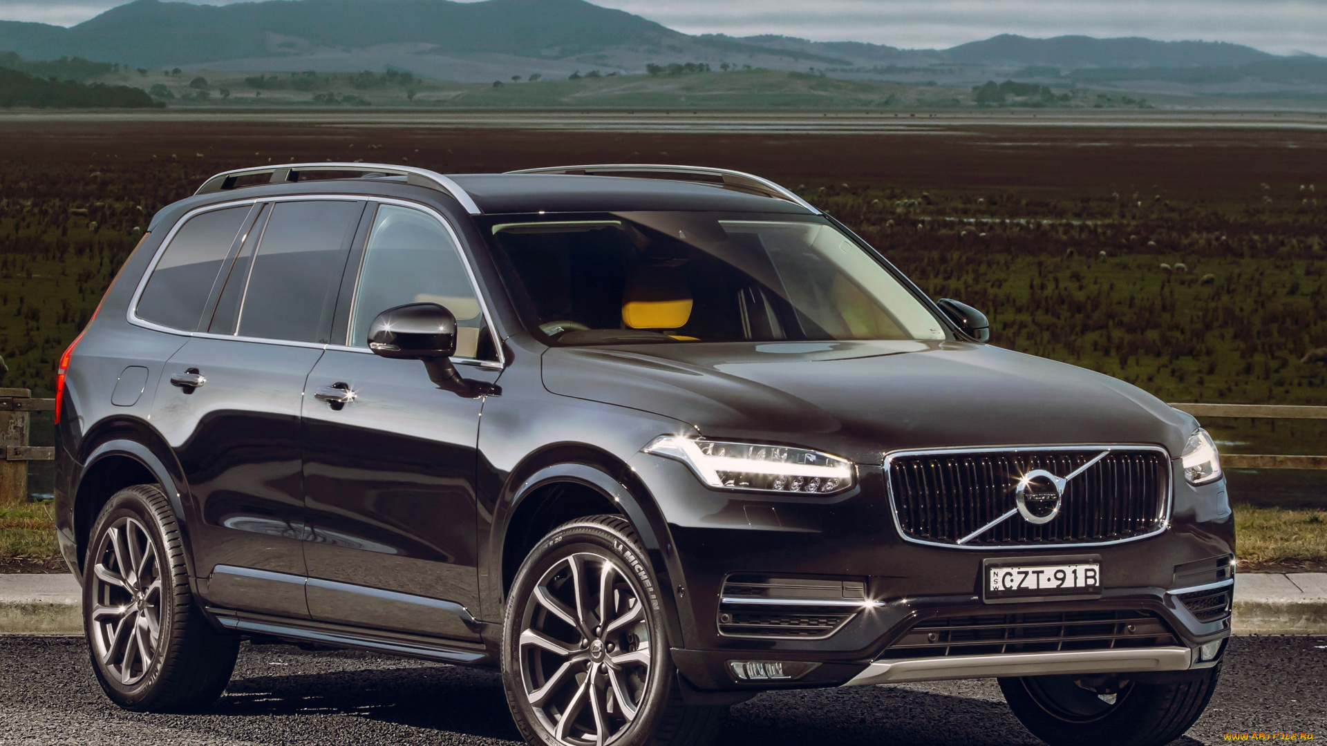 автомобили, volvo, xc90, t6, momentum, au-spec, 2015г