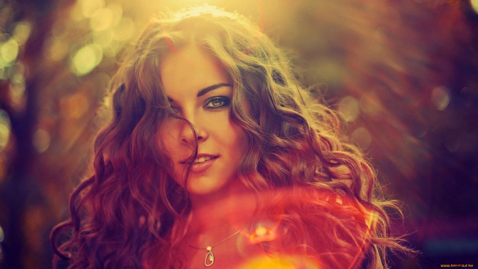 девушки, -unsort, , лица, , портреты, свет, блики, взгляд, улыбка, лицо