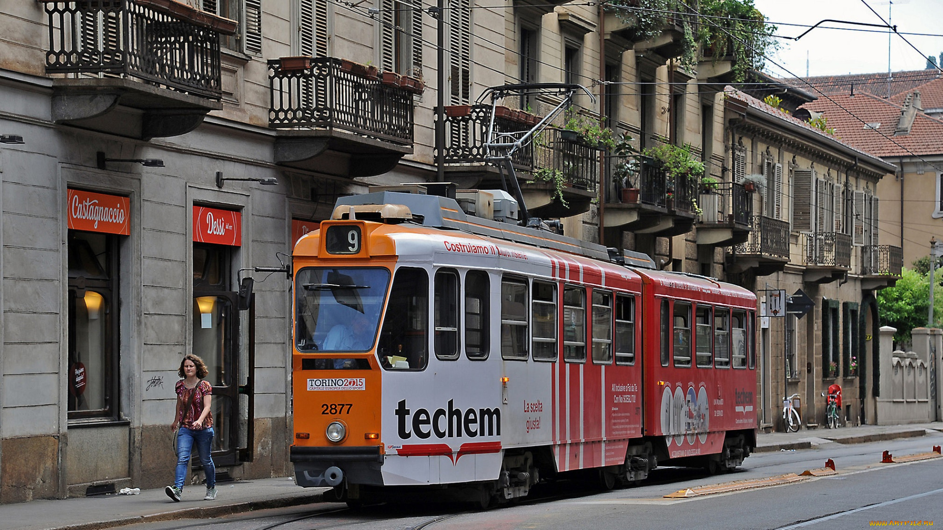 техника, трамваи, транспорт, рельсы, трамвай